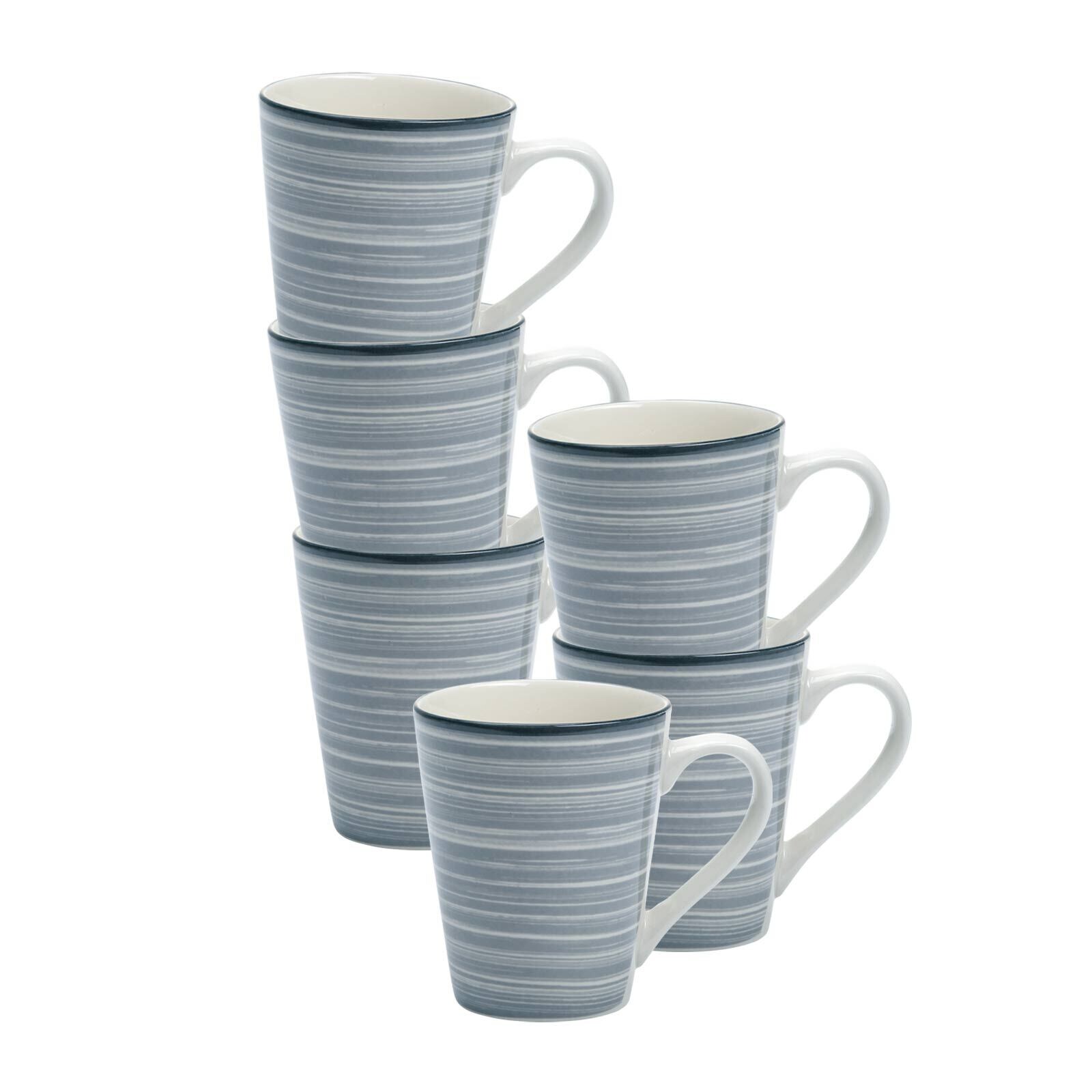 Ritzenhoff & Breker Henkelbecher Sendai Wirbel 300 ml 6er Set