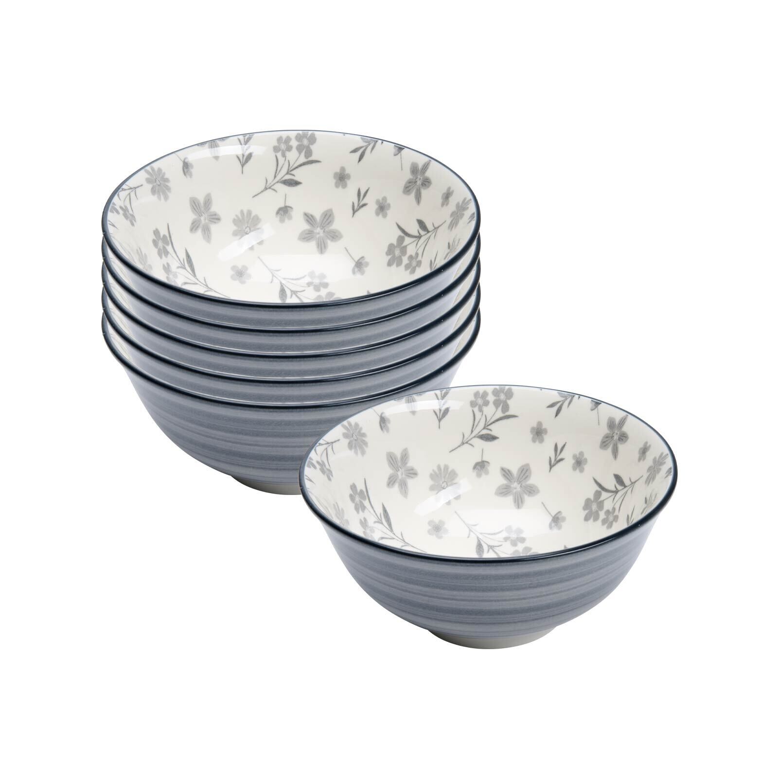 Ritzenhoff & Breker Beilagenschalen Sendai Blume ø 11,5 cm 6er Set