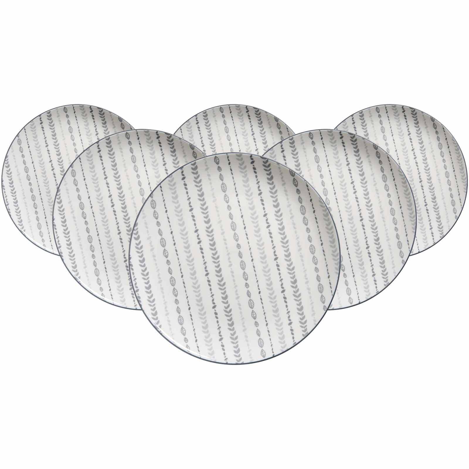 Ritzenhoff & Breker Speiseteller Sendai Ranke &oslash; 27 cm 6er Set - Bild 1