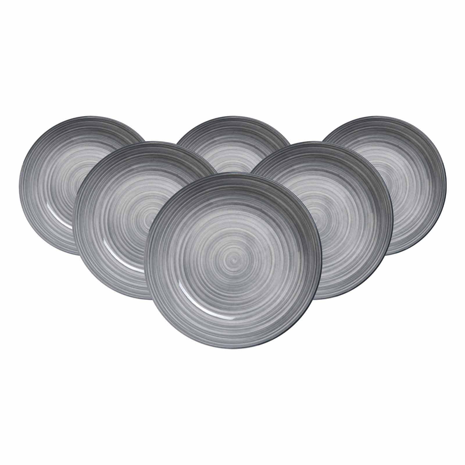 Ritzenhoff & Breker Suppenteller Sendai Wirbel &oslash; 20 cm 6er Set - Bild 1