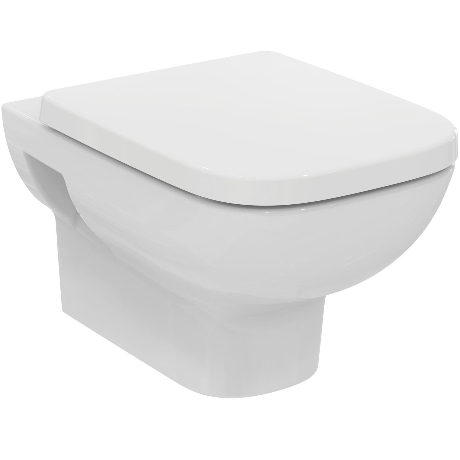 Ideal Standard WC-Set mit Absenkautomatik i.life A 54,5 x 36 x 33,5 cm