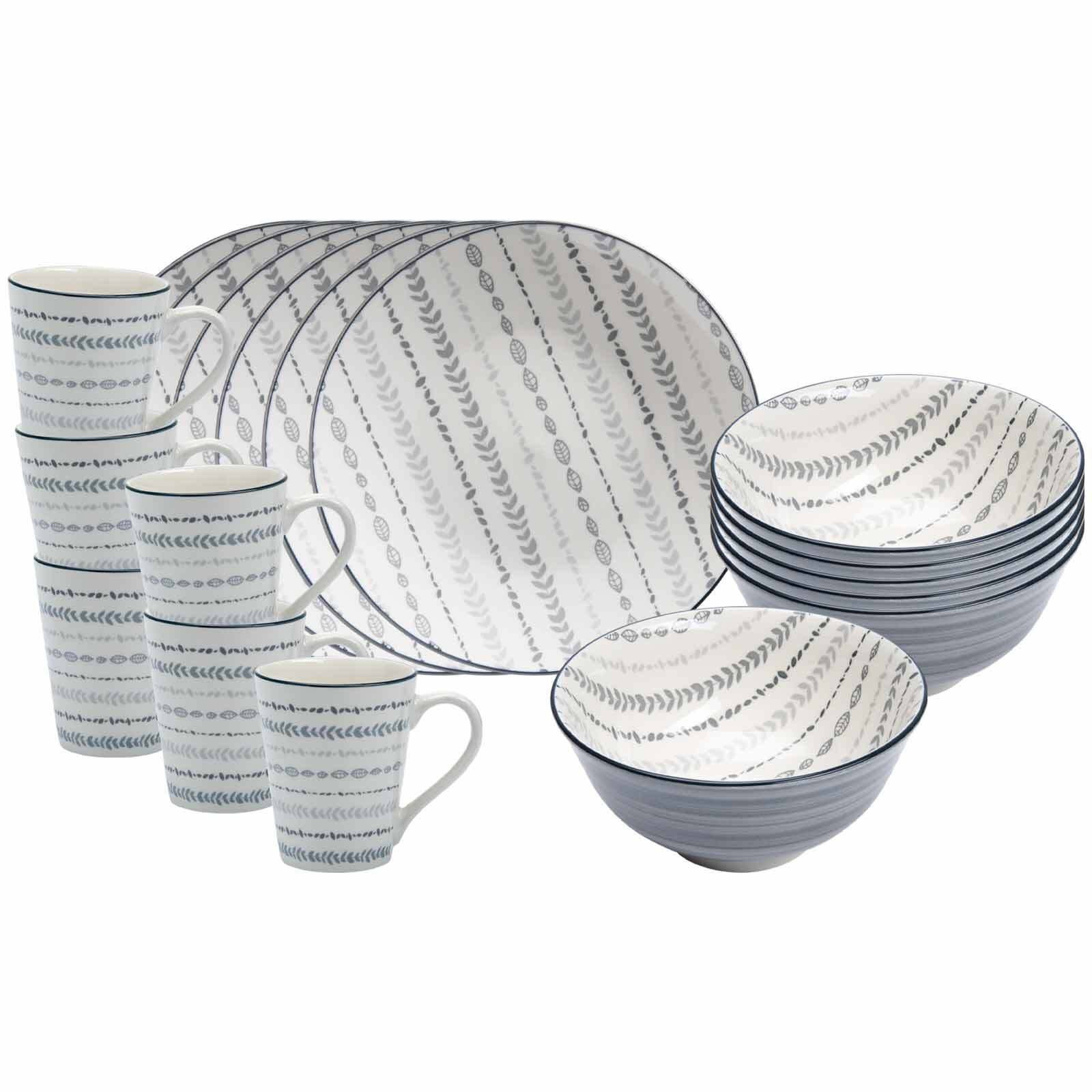 Ritzenhoff & Breker Fr&uuml;hst&uuml;cks-Set Sendai Ranke 18er Set - Bild 1