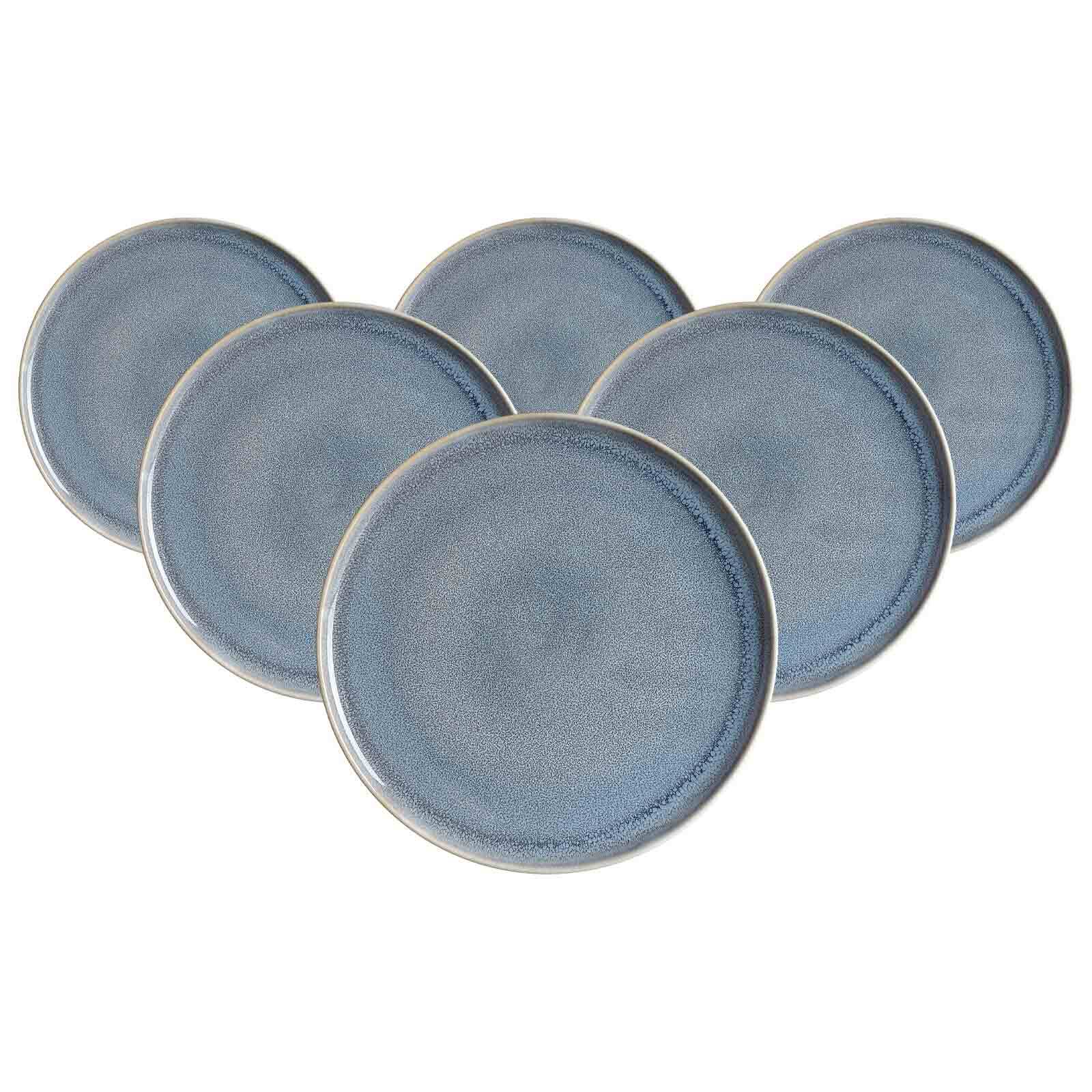 Ritzenhoff & Breker Dessertteller Skagen Stone &oslash; 21,5 cm 6er Set - Bild 1