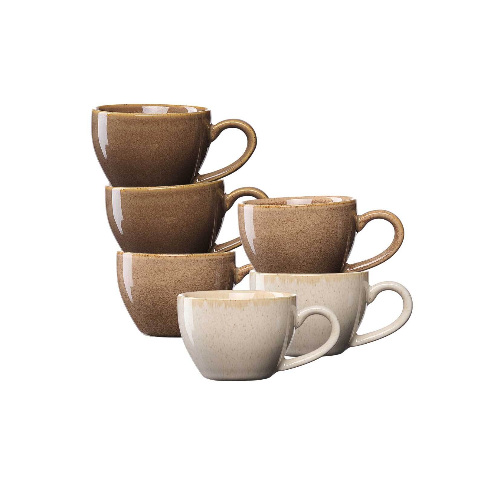 Ritzenhoff & Breker Espressotassen Sahara 100 ml 6er Set