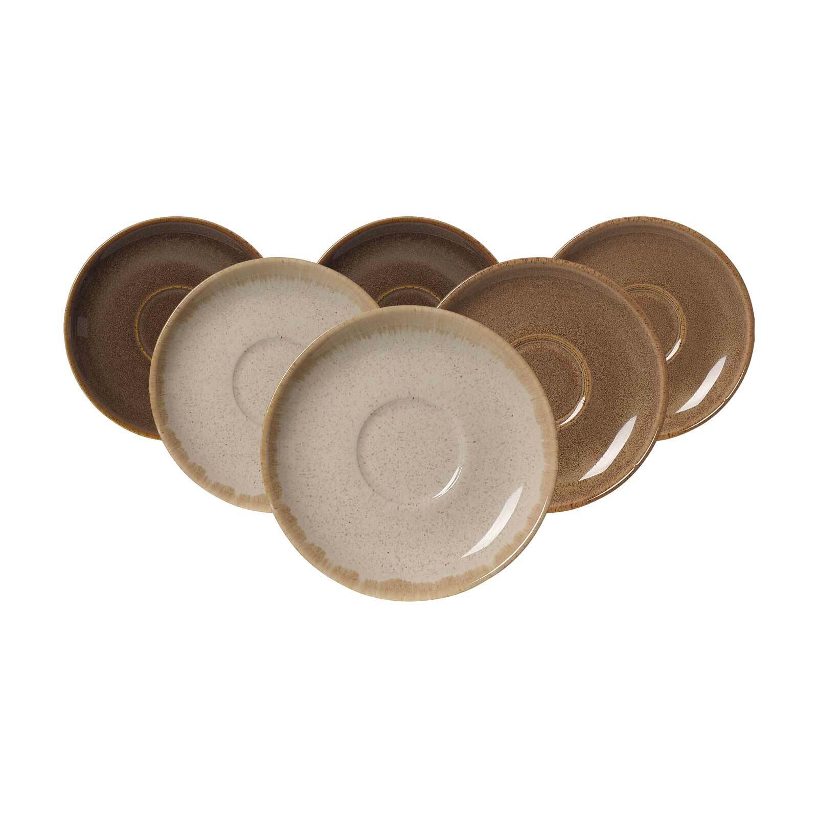 Ritzenhoff & Breker Espressountertassen Sahara ø 11,5 cm 6er Set