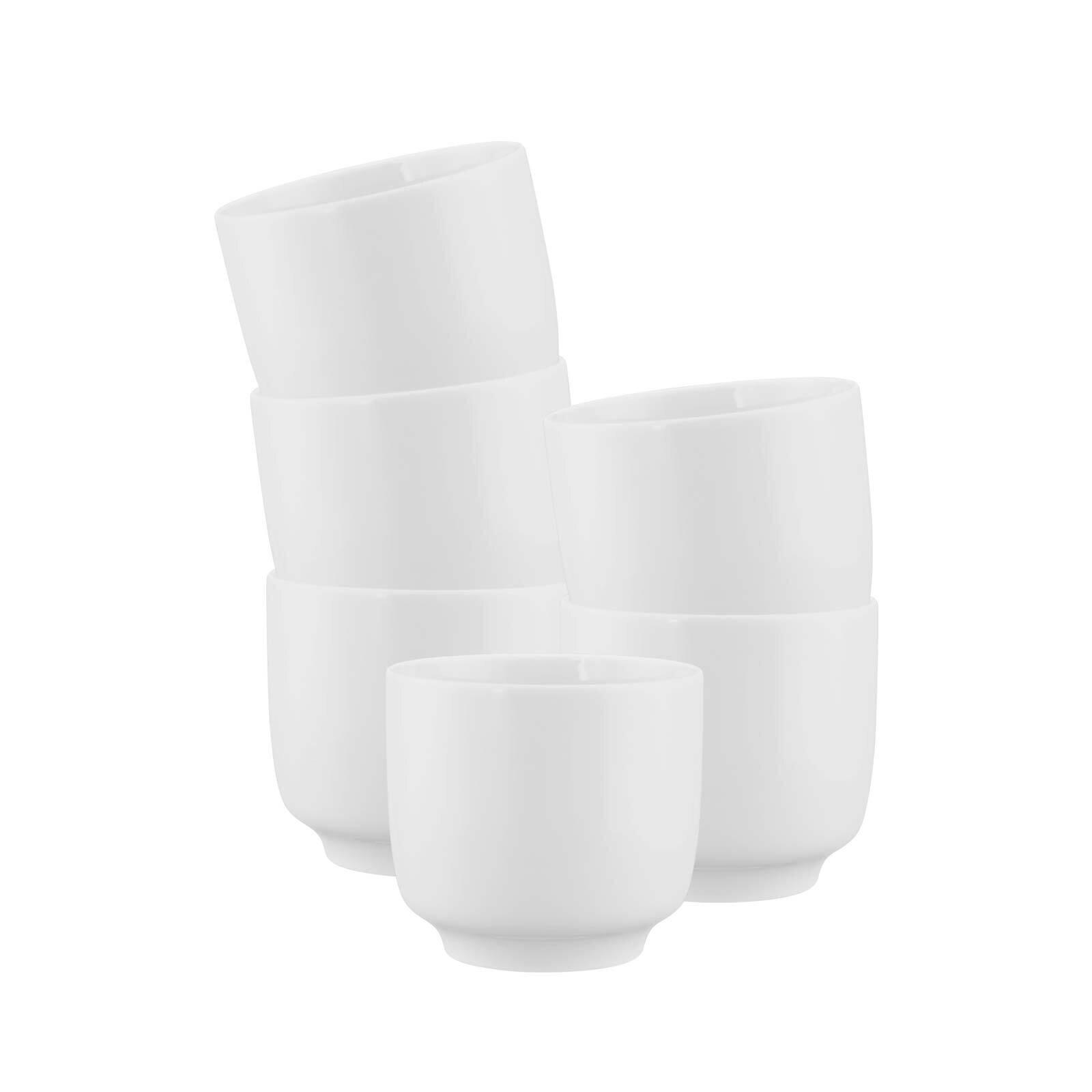 Seltmann Weiden Cappuccinotassen ohne Henkel Sento Home 300 ml 6er Set