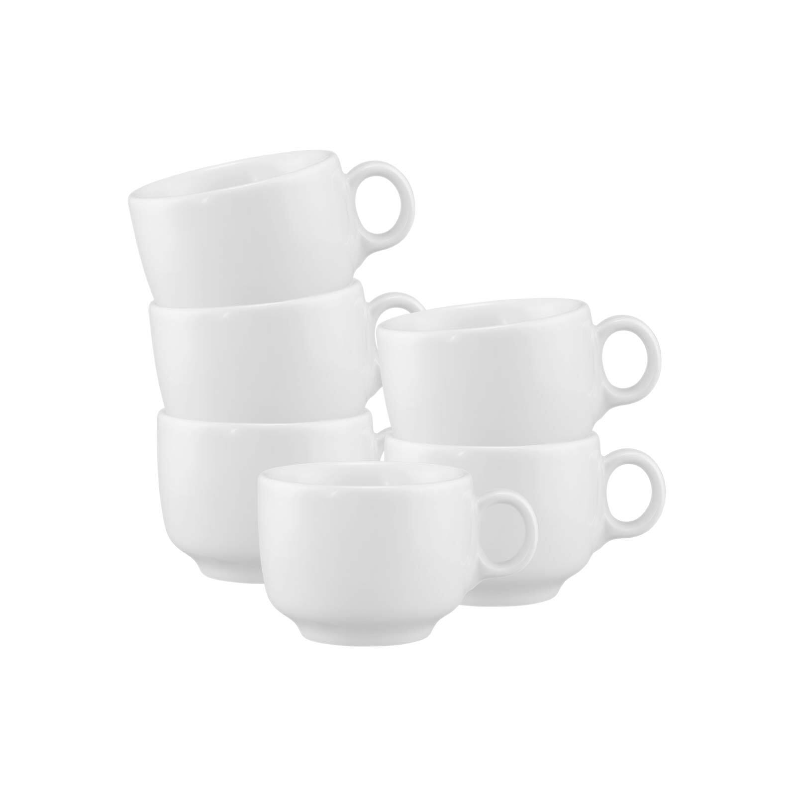 Seltmann Weiden Espressotassen mit Henkel Sento Home 80 ml 6er Set - Bild 1