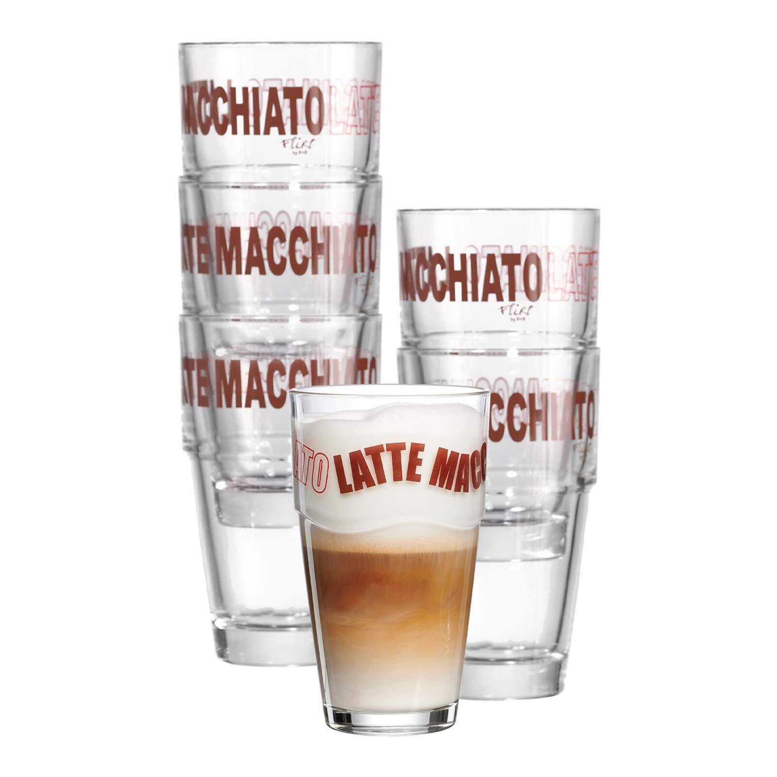Ritzenhoff & Breker Latte Macchiato Gläser Figaro 320 ml 6er Set | 04006344404807