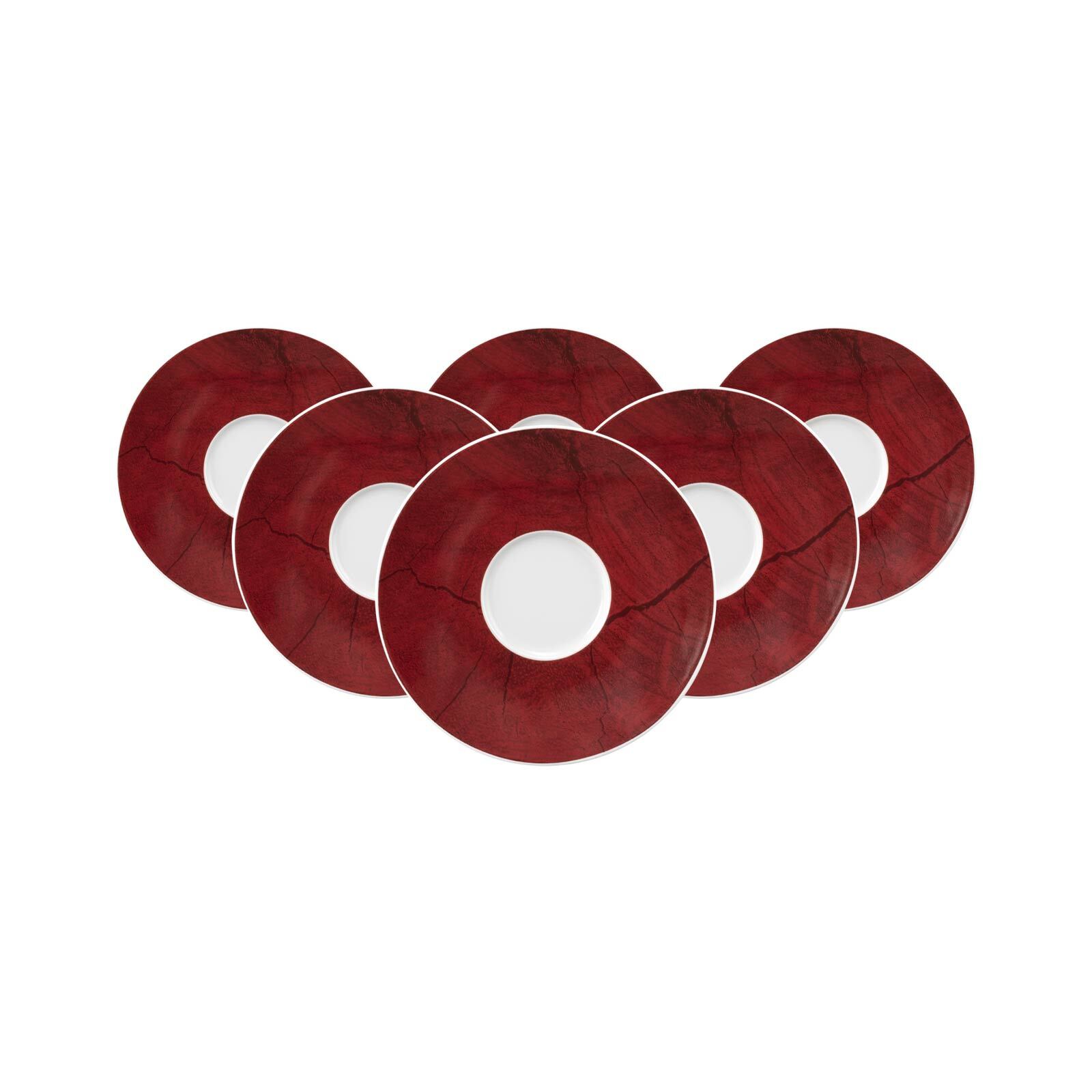 Seltmann Weiden Untertassen Life Christmas &oslash; 16,4 cm 6er Set - Bild 1