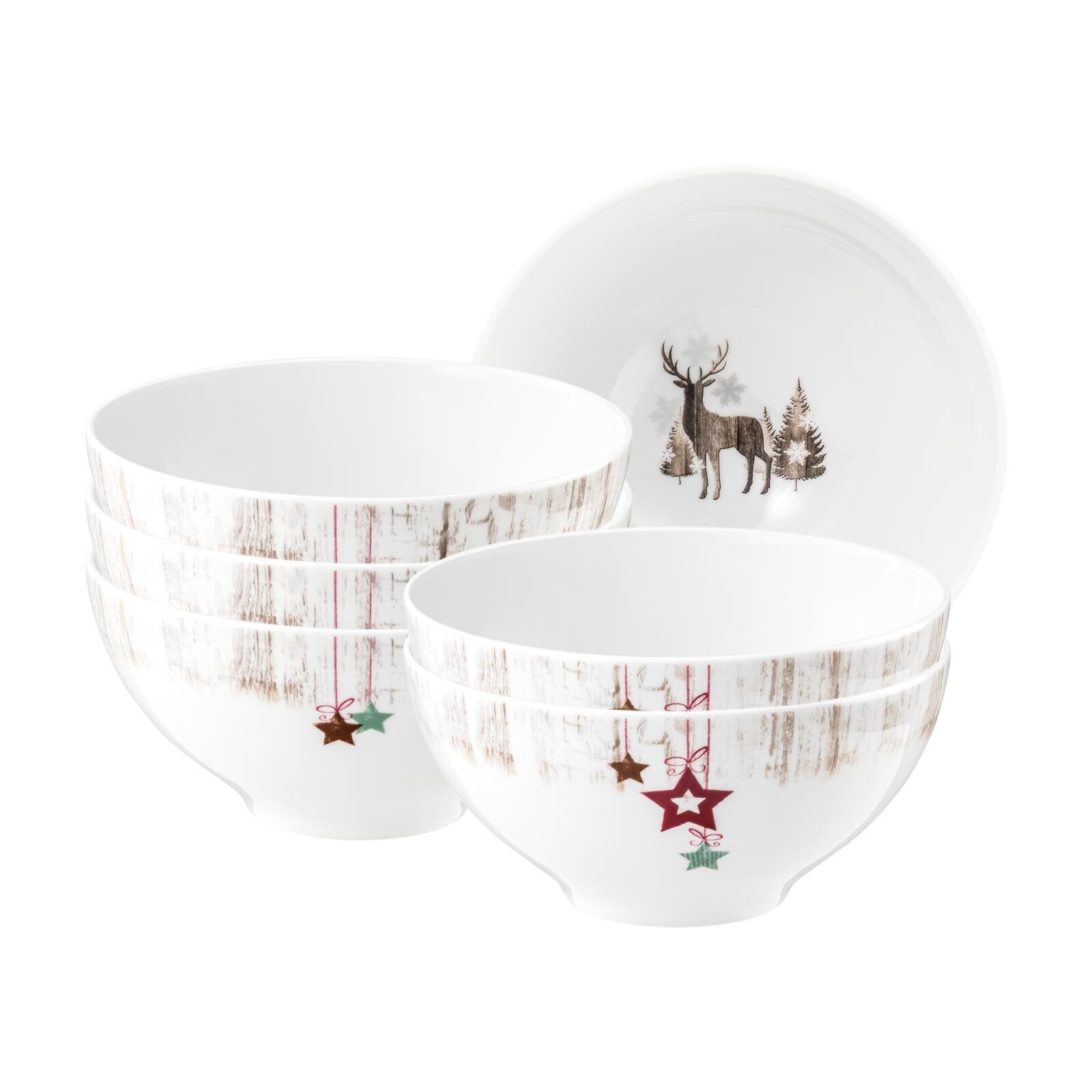 Seltmann Weiden Schüssel Life Christmas ø 15,5 cm 6er Set