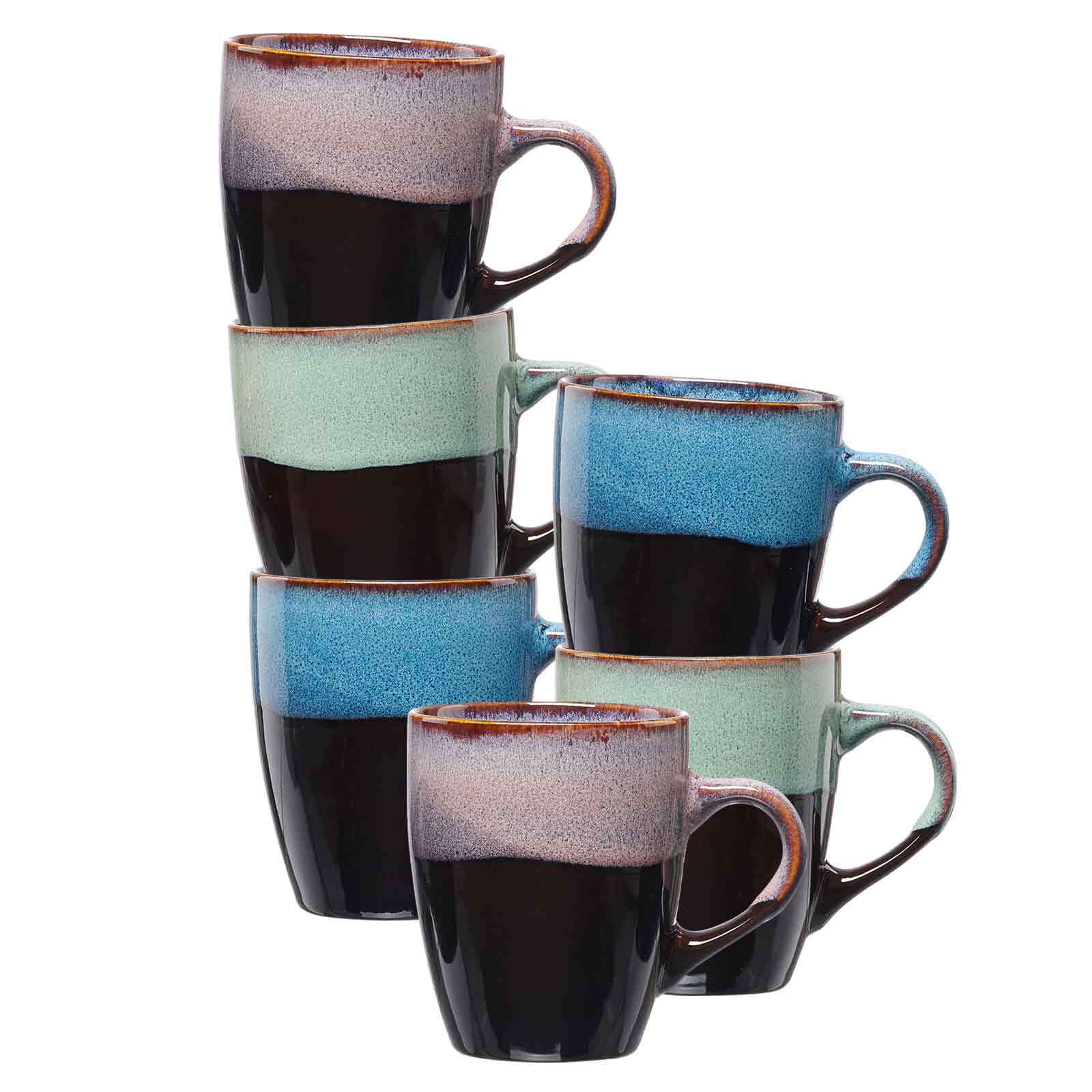 Ritzenhoff & Breker Henkelbecher Mongu 380 ml 6er Set - Bild 1