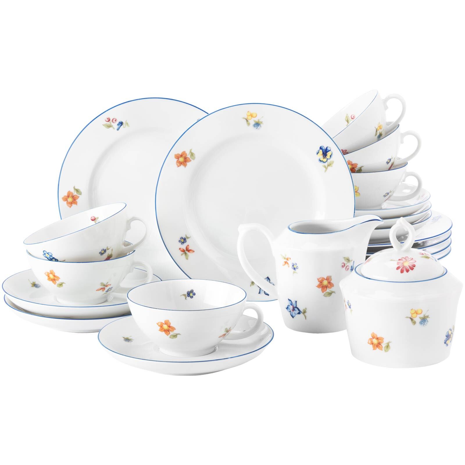 Seltmann Weiden Teeservice Sonate Nostalgie 20er Set - Bild 1