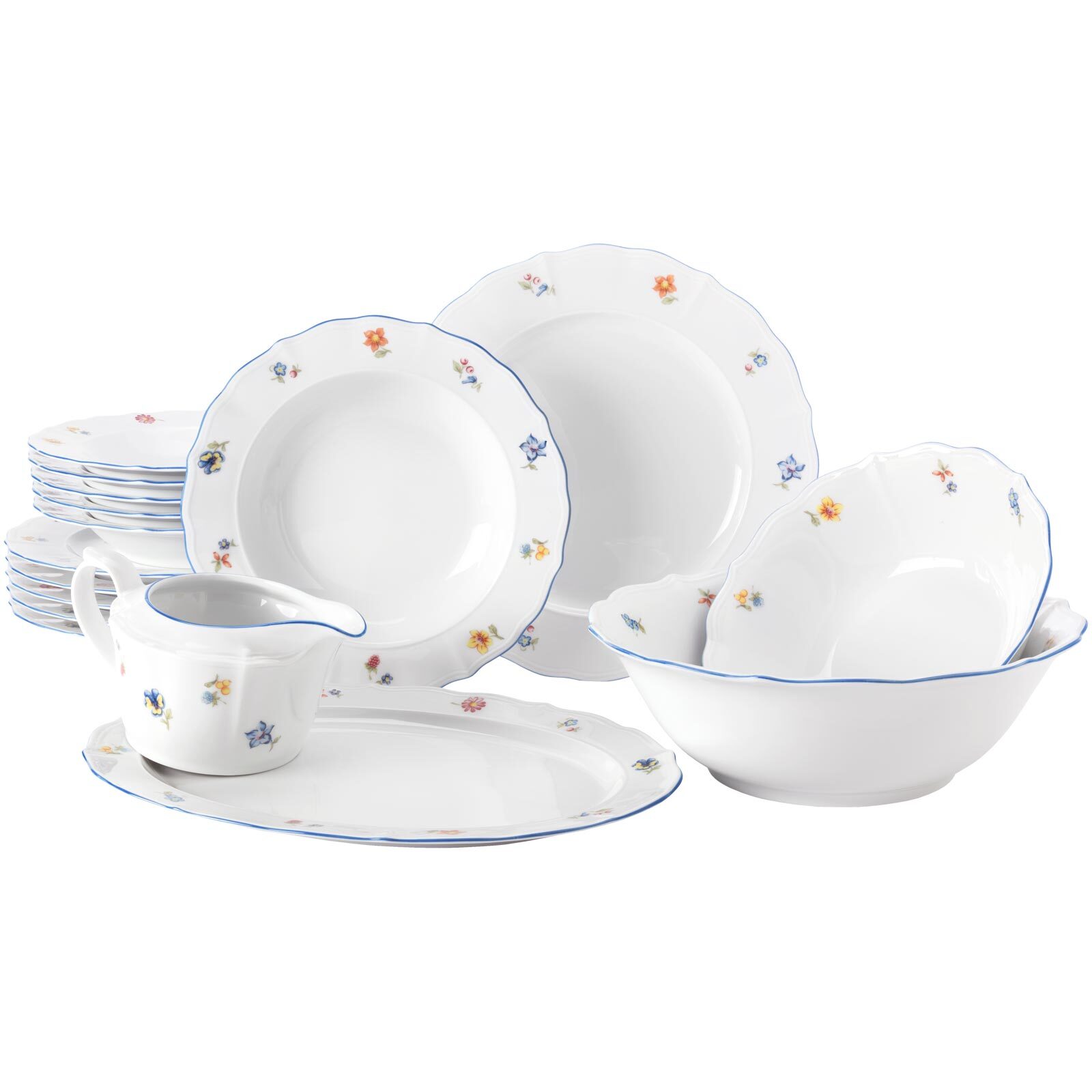 Seltmann Weiden Tafelservice Sonate Nostalgie 16er Set - Bild 1