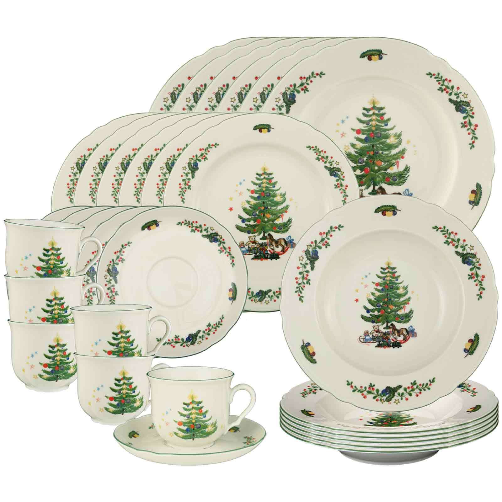 Seltmann Weiden Kombiservice Marieluise Weihnachten 30er Set - Bild 1