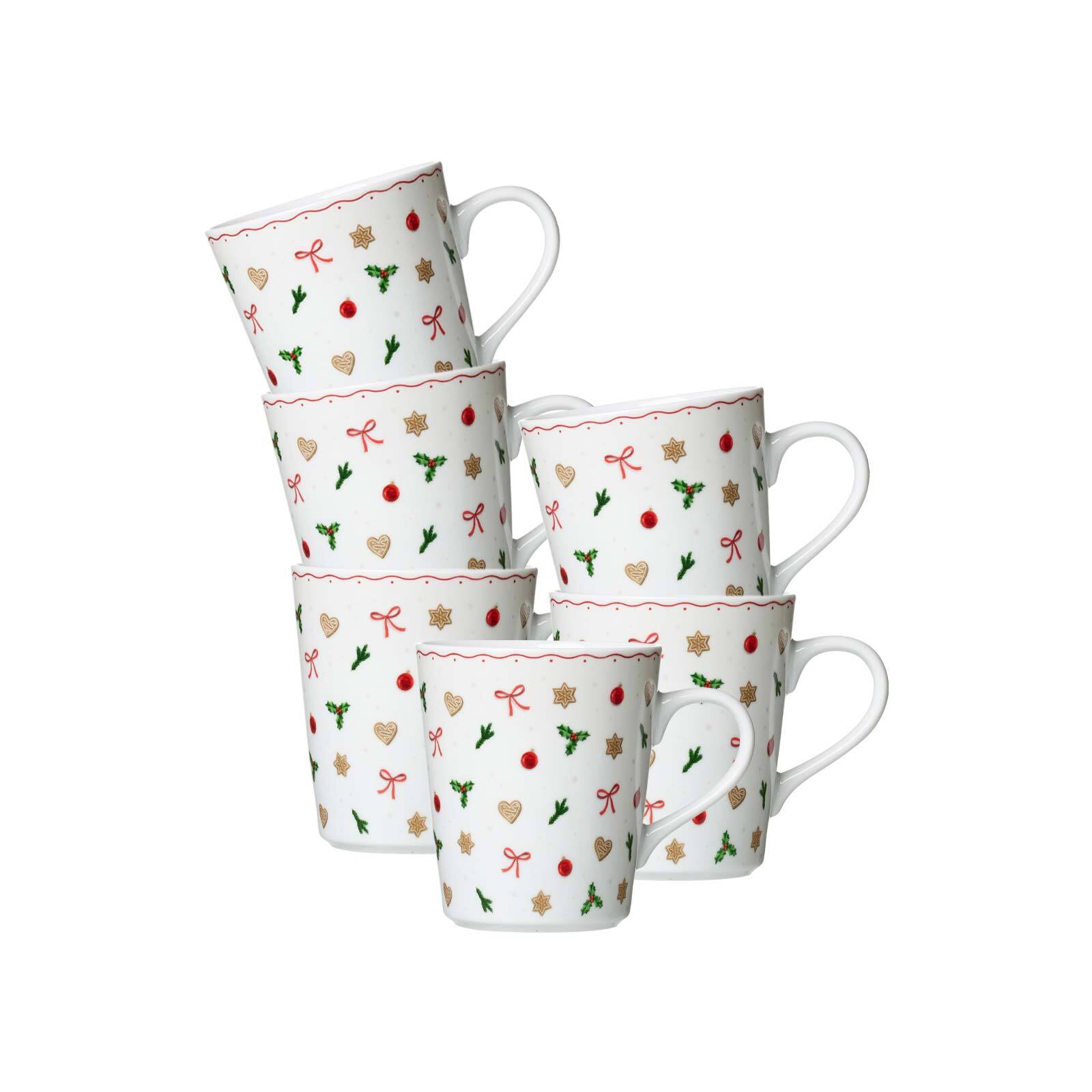 Ritzenhoff & Breker Kaffeebecher Lebkuchen 300 ml 6er Set - Bild 1