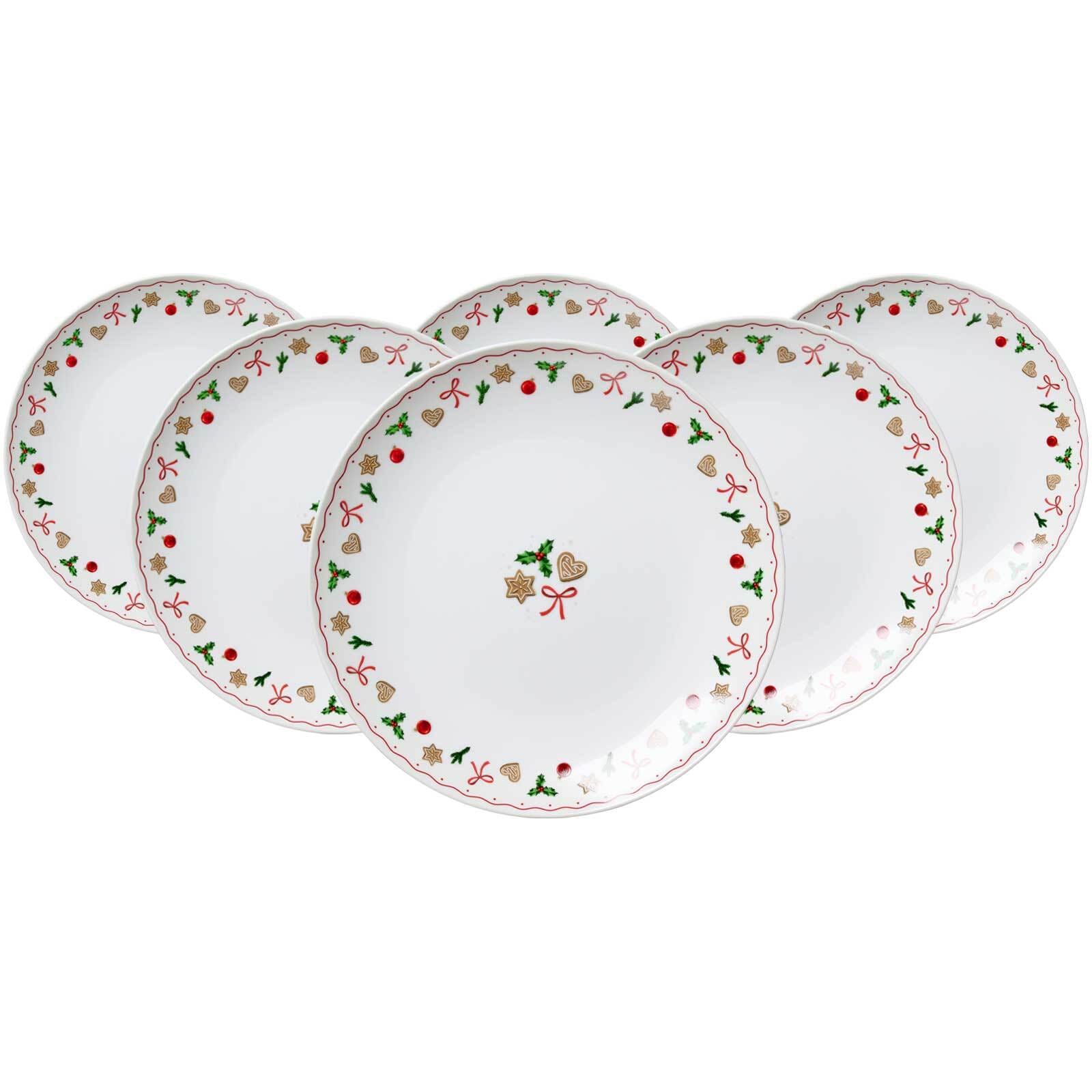 Ritzenhoff & Breker Servierteller Lebkuchen &oslash; 23,5 cm 6er Set - Bild 1