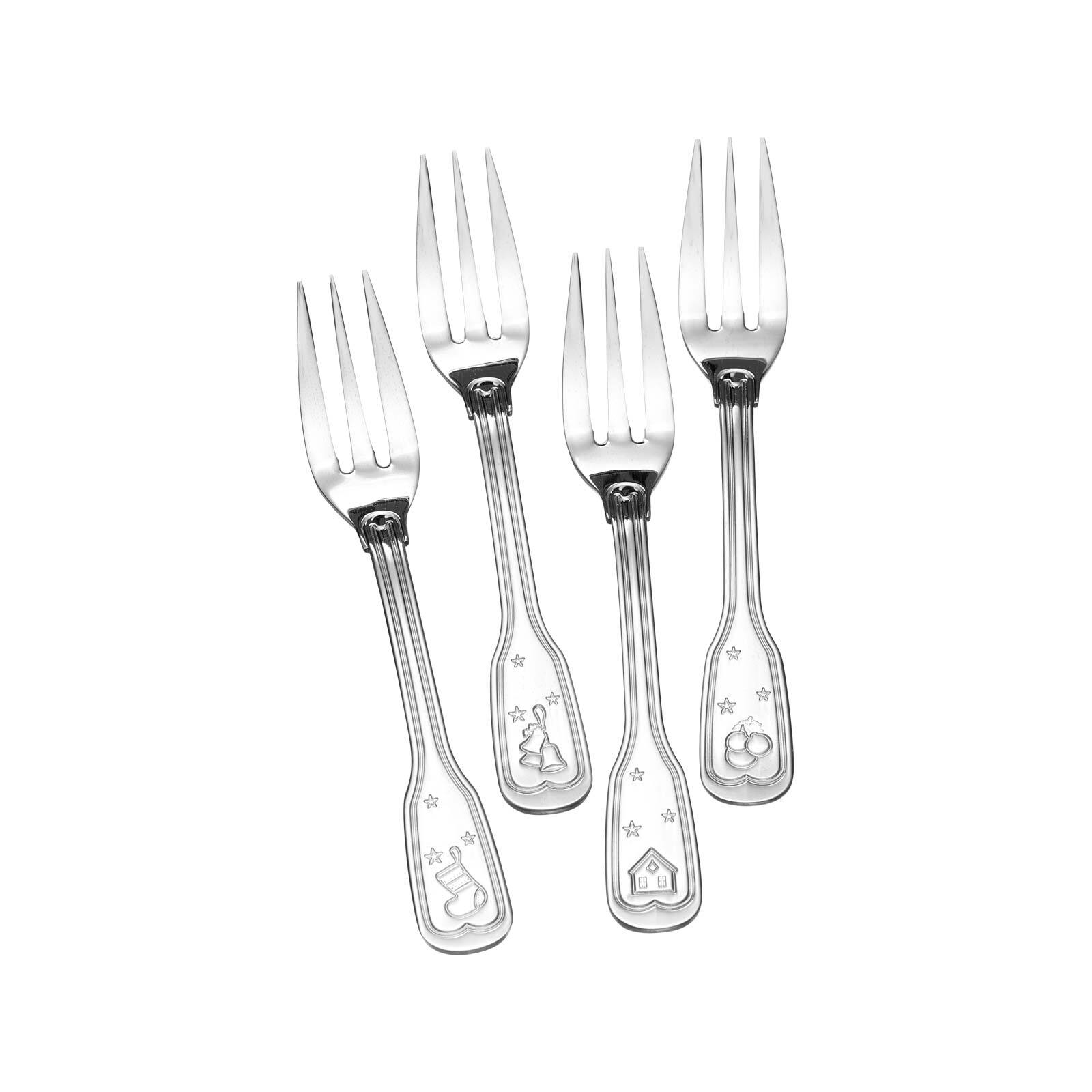 Ritzenhoff & Breker Kuchengabel-Set Holly 14,2 cm 4er Set - Bild 1