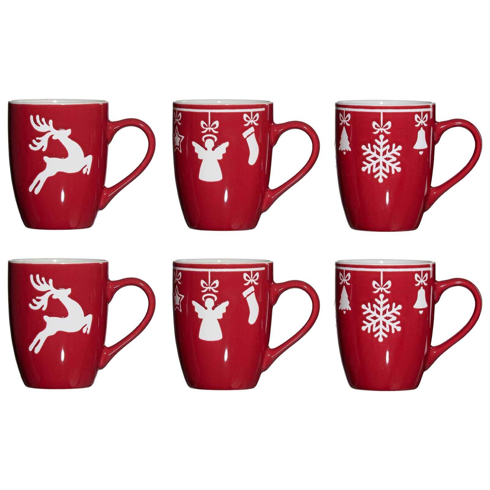 Ritzenhoff & Breker Kaffeebecher Navidad 360 ml 6er Set