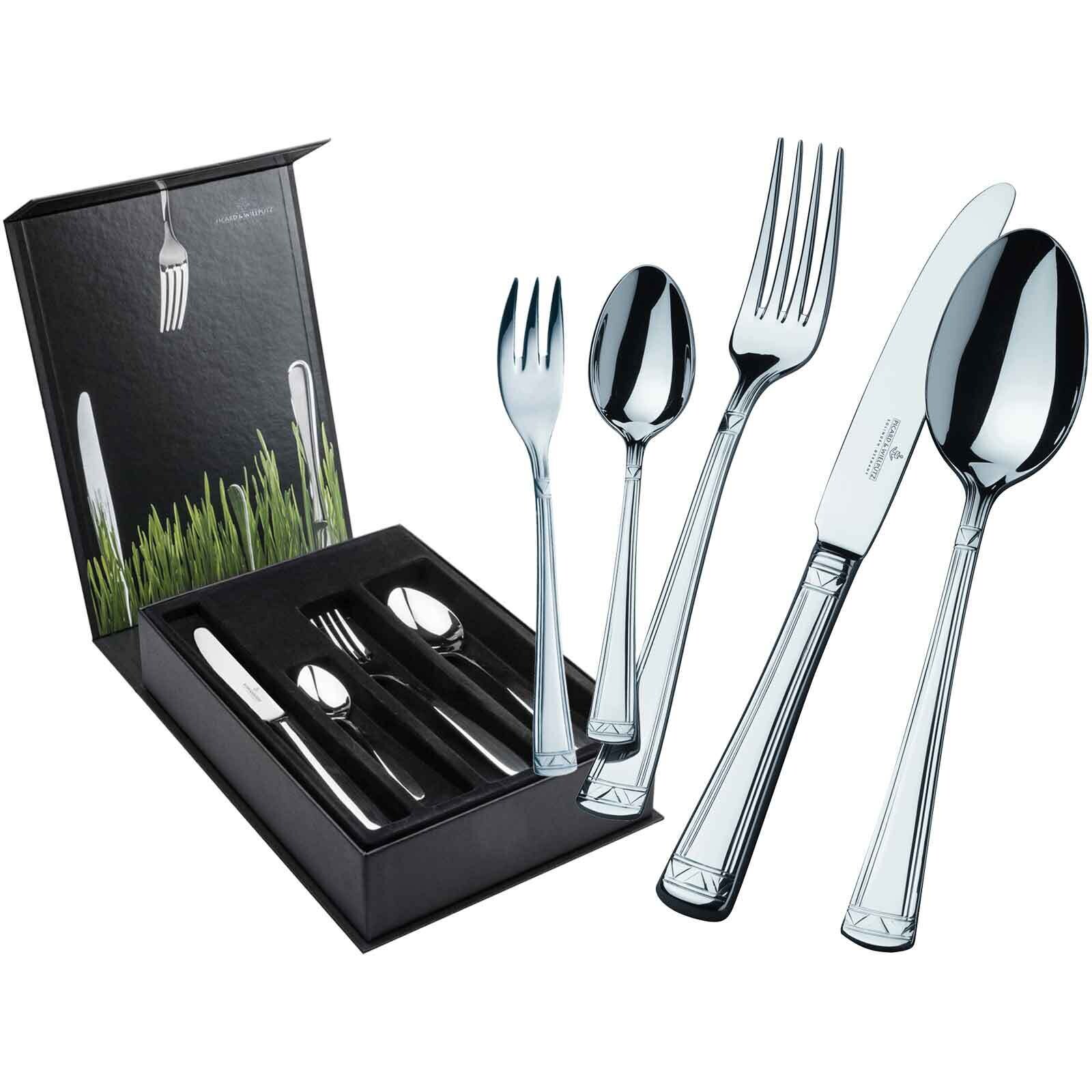 Picard & Wielpütz Tafelbesteck inkl. Besteckbox Aradena 30-tlg.