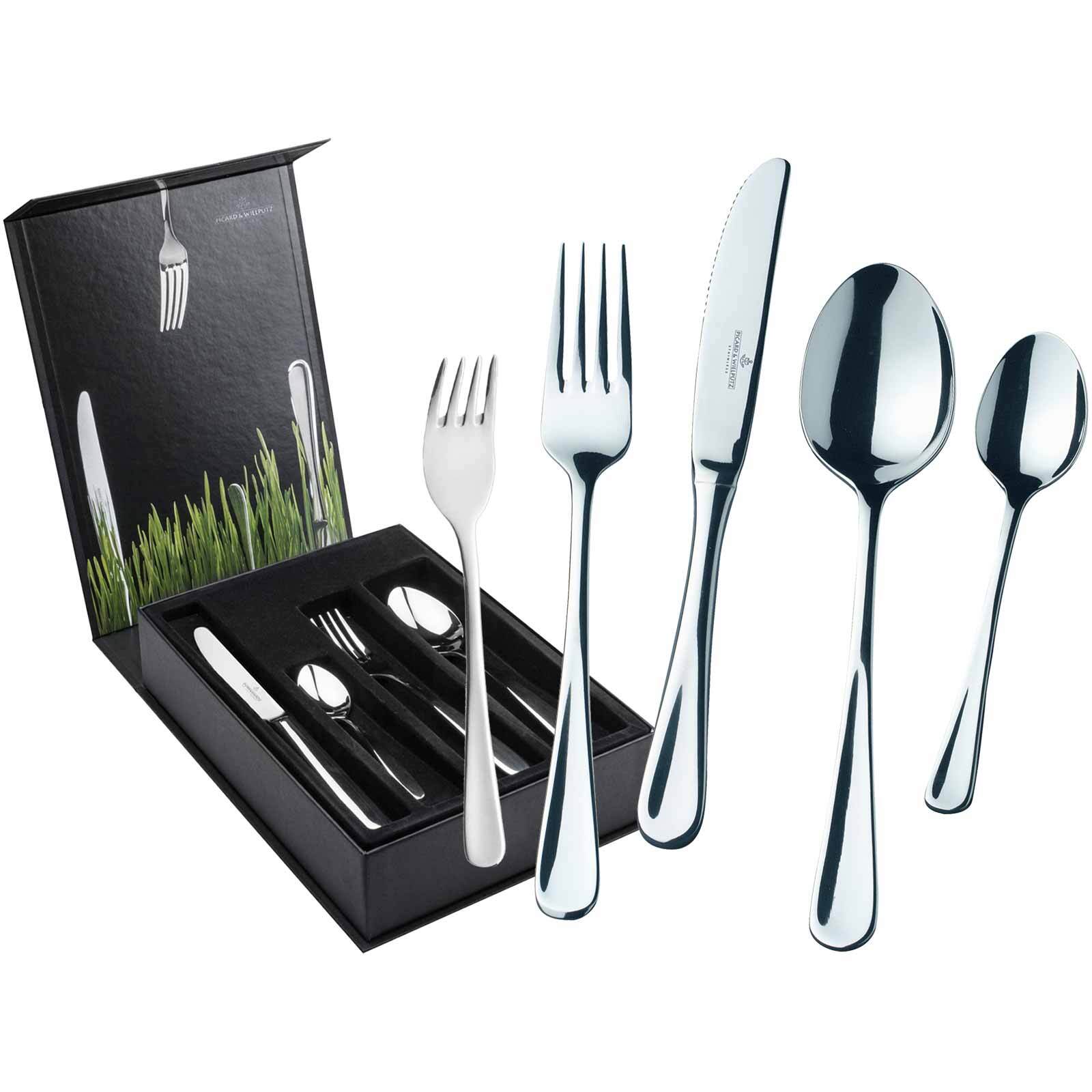 Picard & Wielp&uuml;tz Tafelbesteck inkl. Besteckbox Casino 30er Set - Bild 1