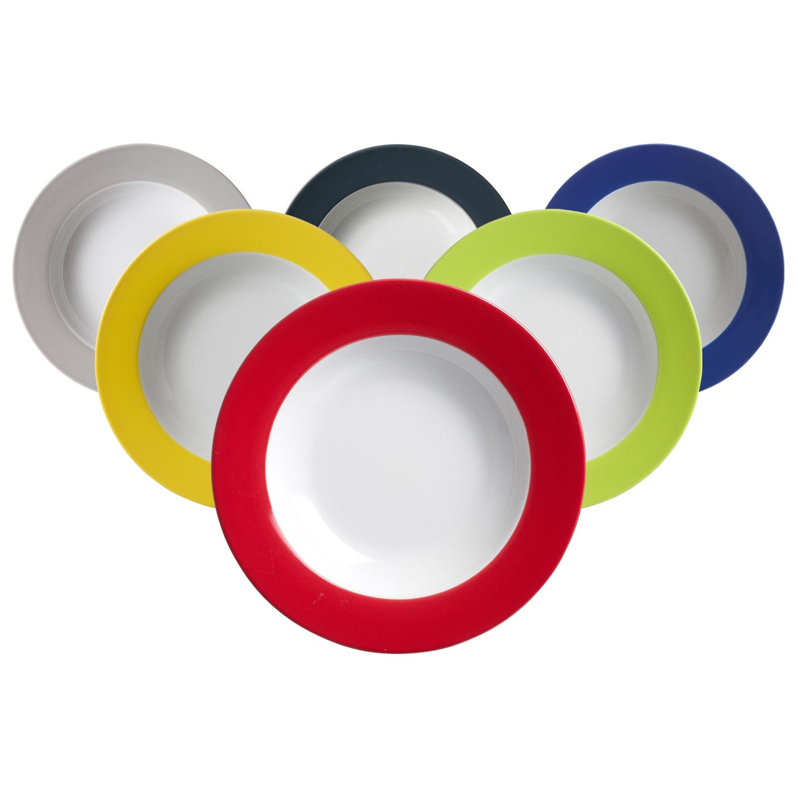 Ritzenhoff & Breker Suppenteller Doppio &oslash; 22 cm 6er Set - Bild 1