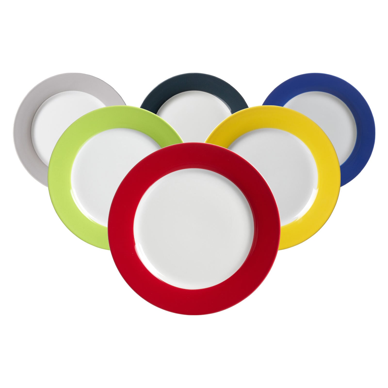 Ritzenhoff & Breker Dessertteller Doppio &oslash; 20,5 cm 6er Set - Bild 1