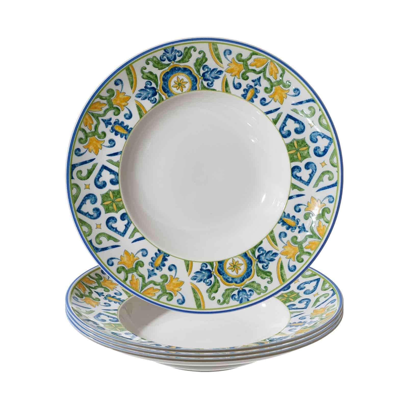 Ritzenhoff & Breker Pastateller Roma Verde &oslash; 30,5 cm 4er Set - Bild 1