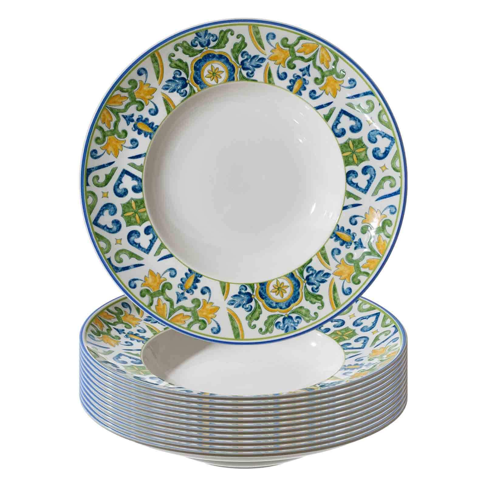 Ritzenhoff & Breker Pastateller Roma Verde &oslash; 30,5 cm 12er Set - Bild 1