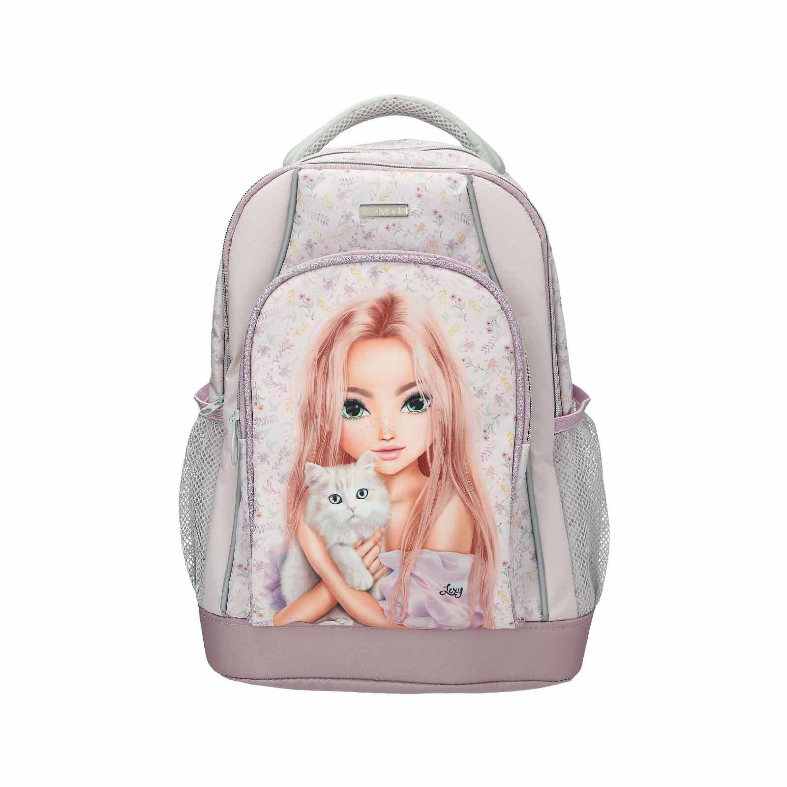 Depesche Schulrucksack BLOOMING KITTY TOPModel 19 x 30 x 40 cm - Bild 1