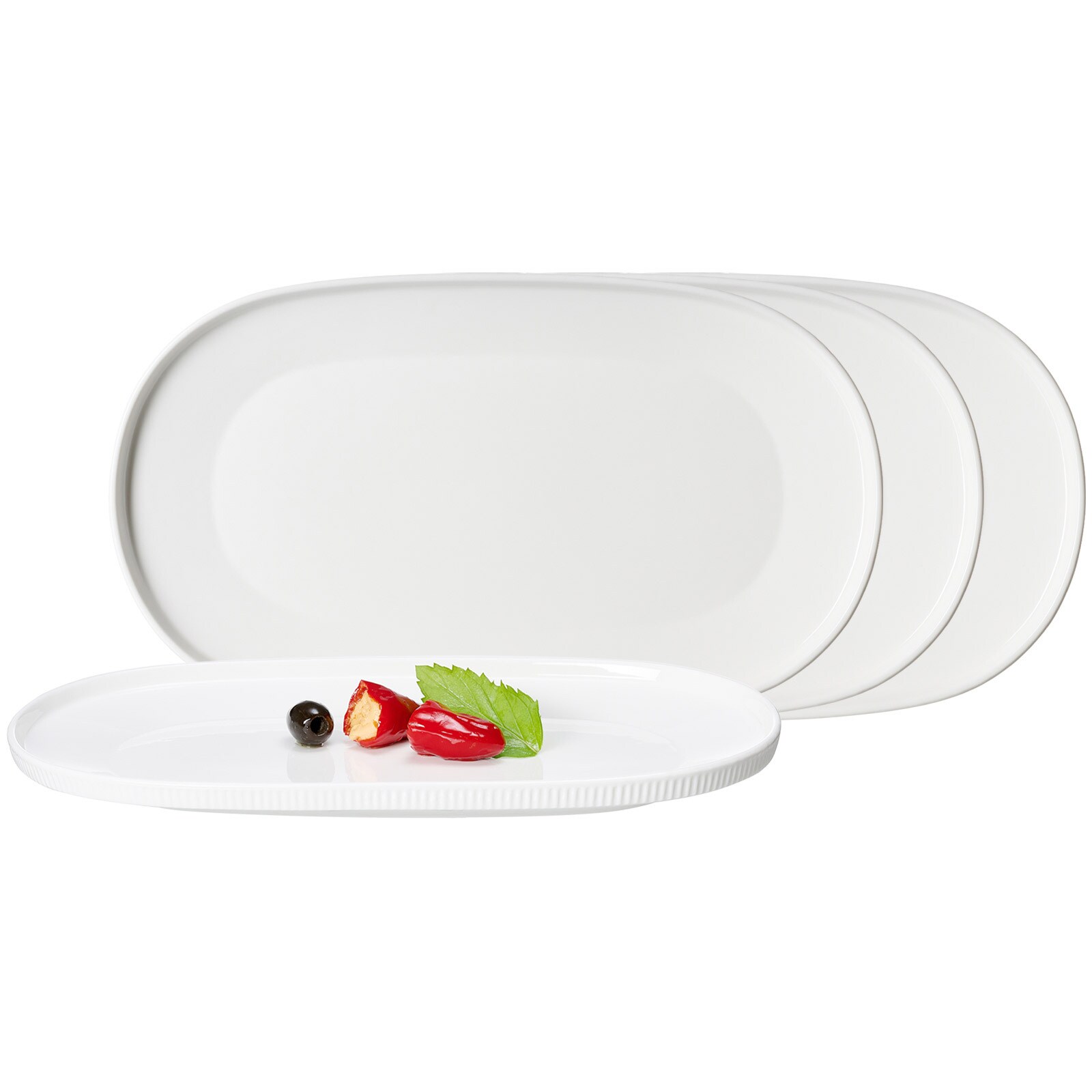 Ritzenhoff & Breker Servierplatten Kelly 33 x 19 cm 4er Set