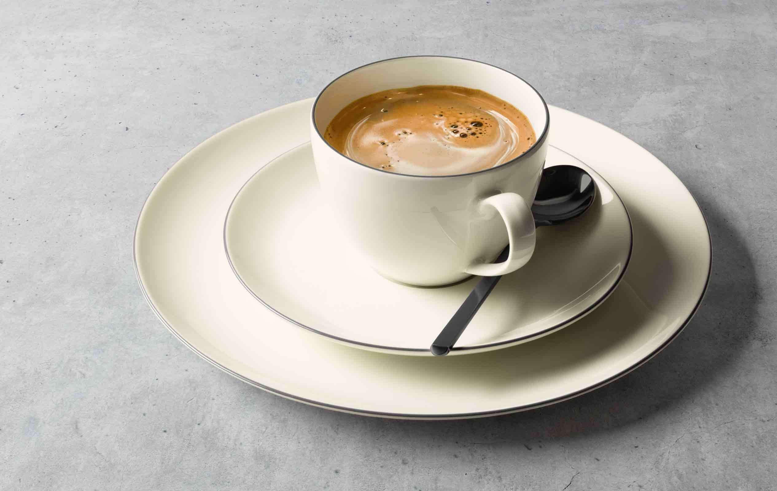 Seltmann Weiden Kaffeetassen Savona Fine Diamond 270 ml 6er Set - Bild 1