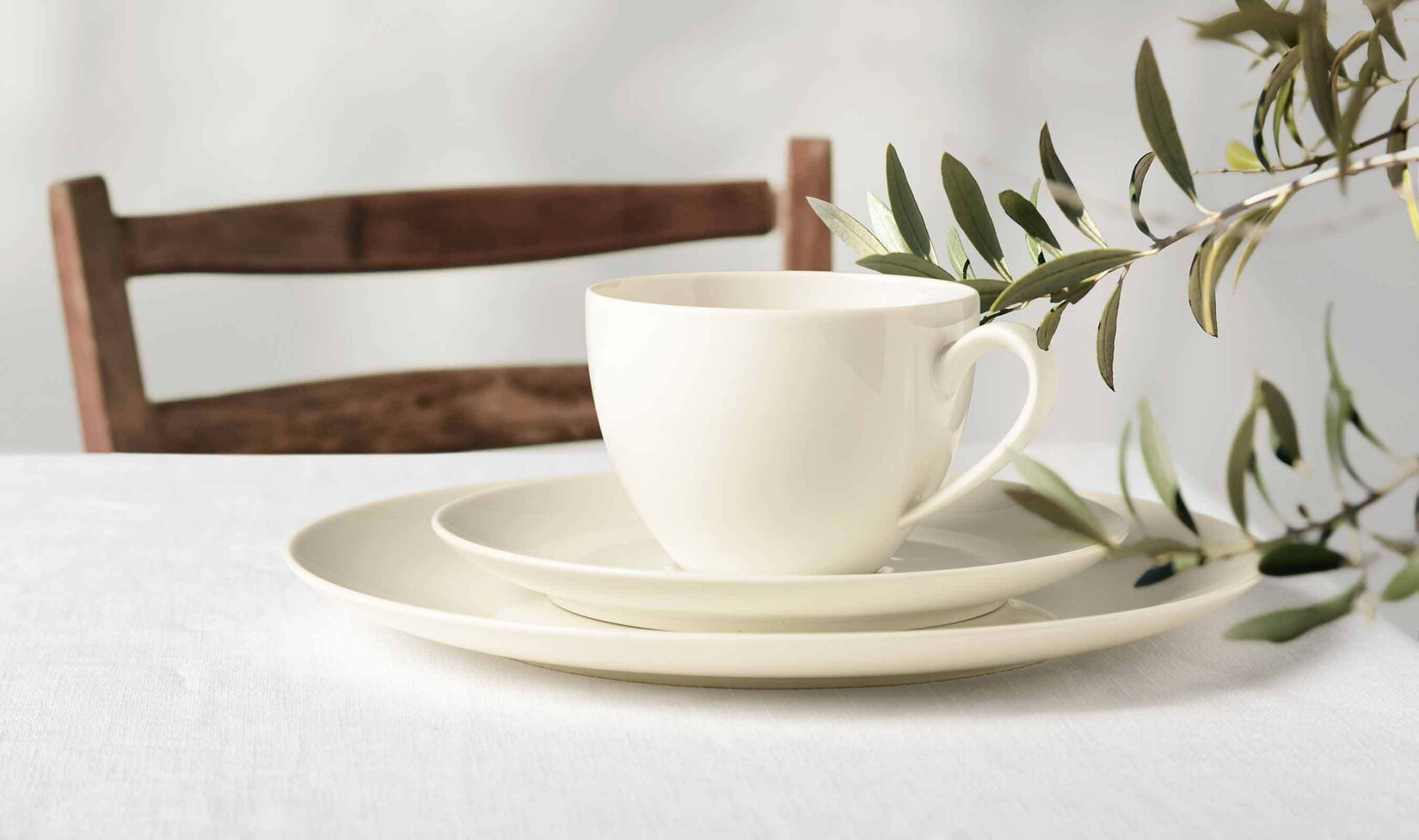 Kaffeetassen mit Untertassen Savona Fine Diamond  6er Set