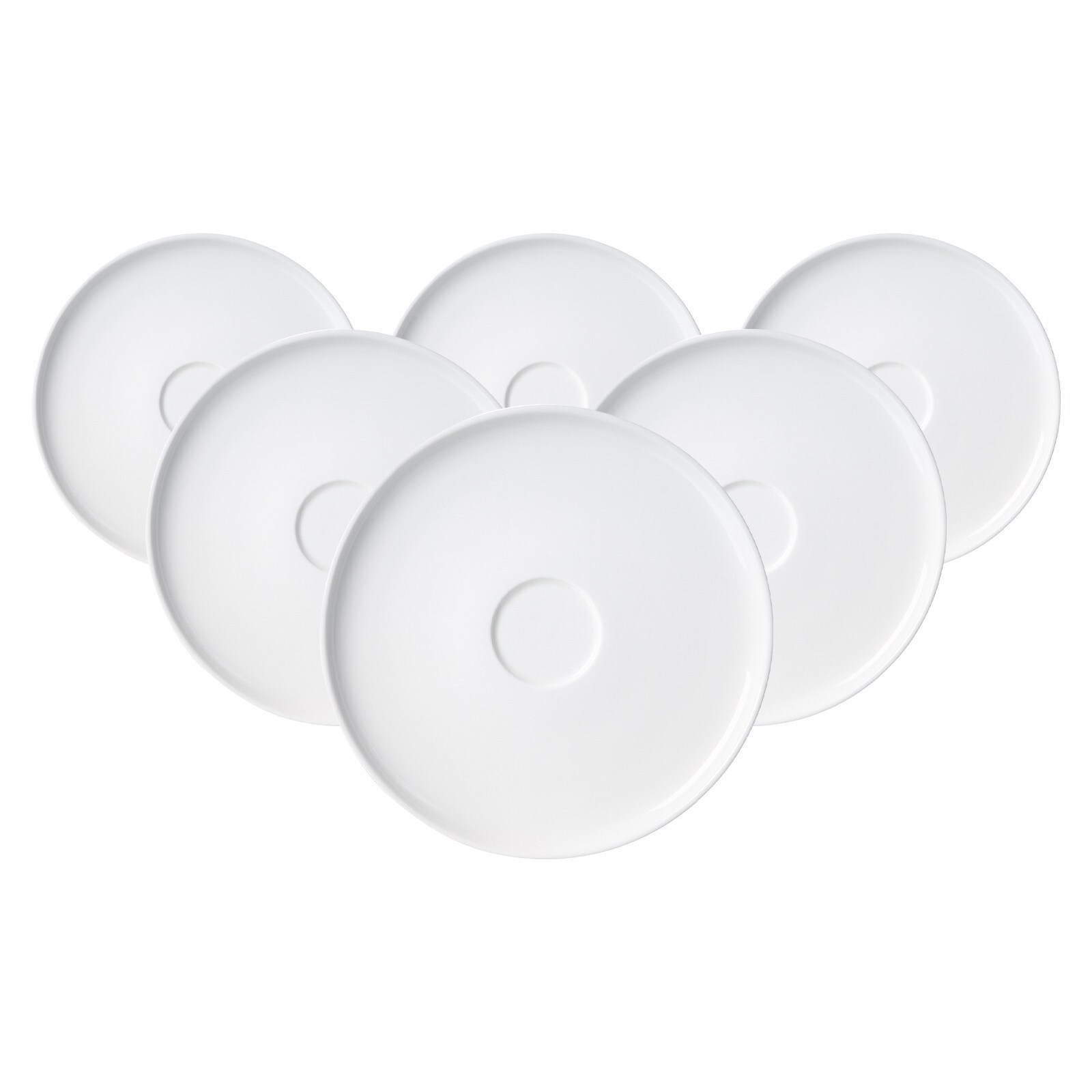 Ritzenhoff & Breker Kaffeeuntertasse Skagen &oslash; 16 cm 6er Set - Bild 1