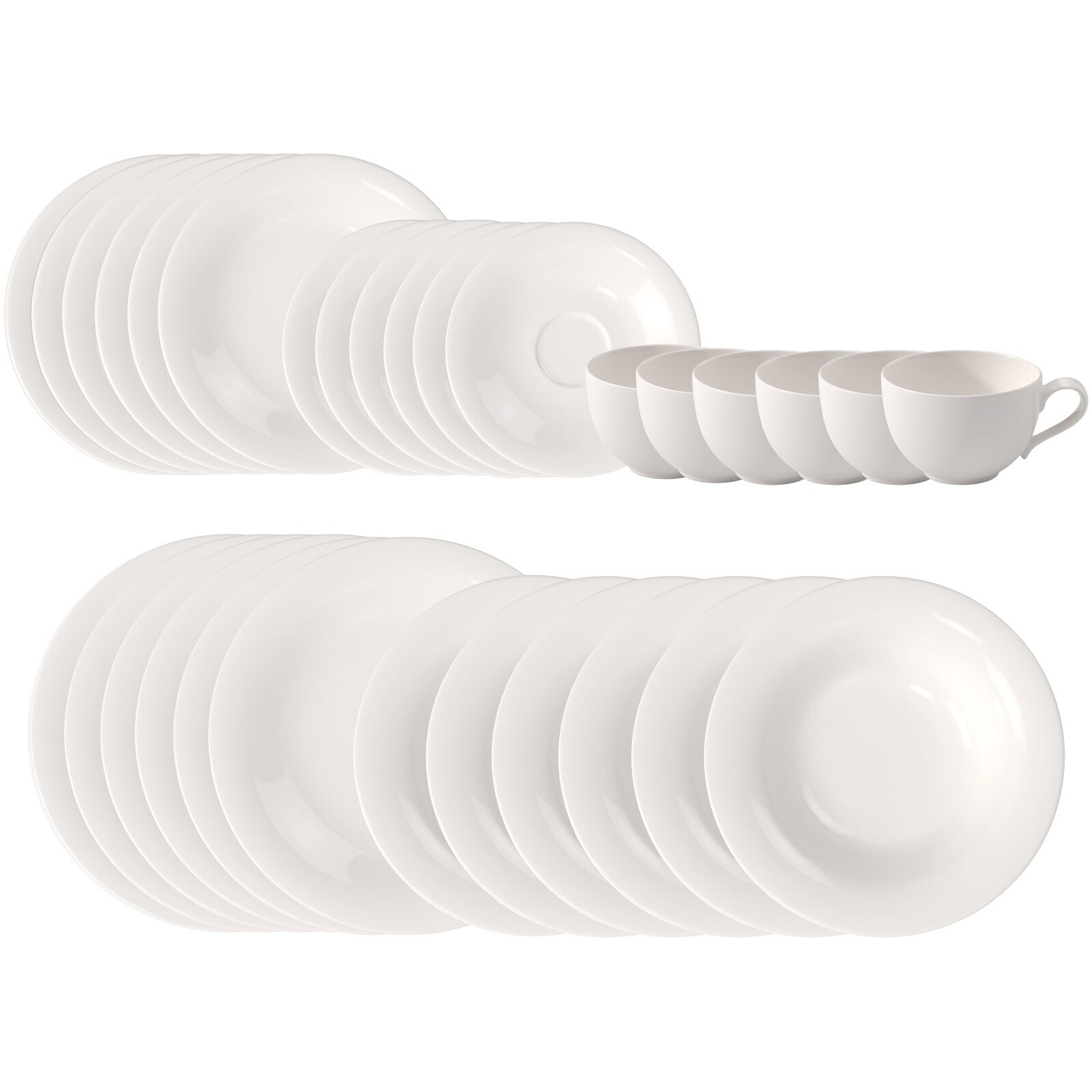 like. by Villeroy & Boch Teller-Set Essential 30er Set - Bild 1