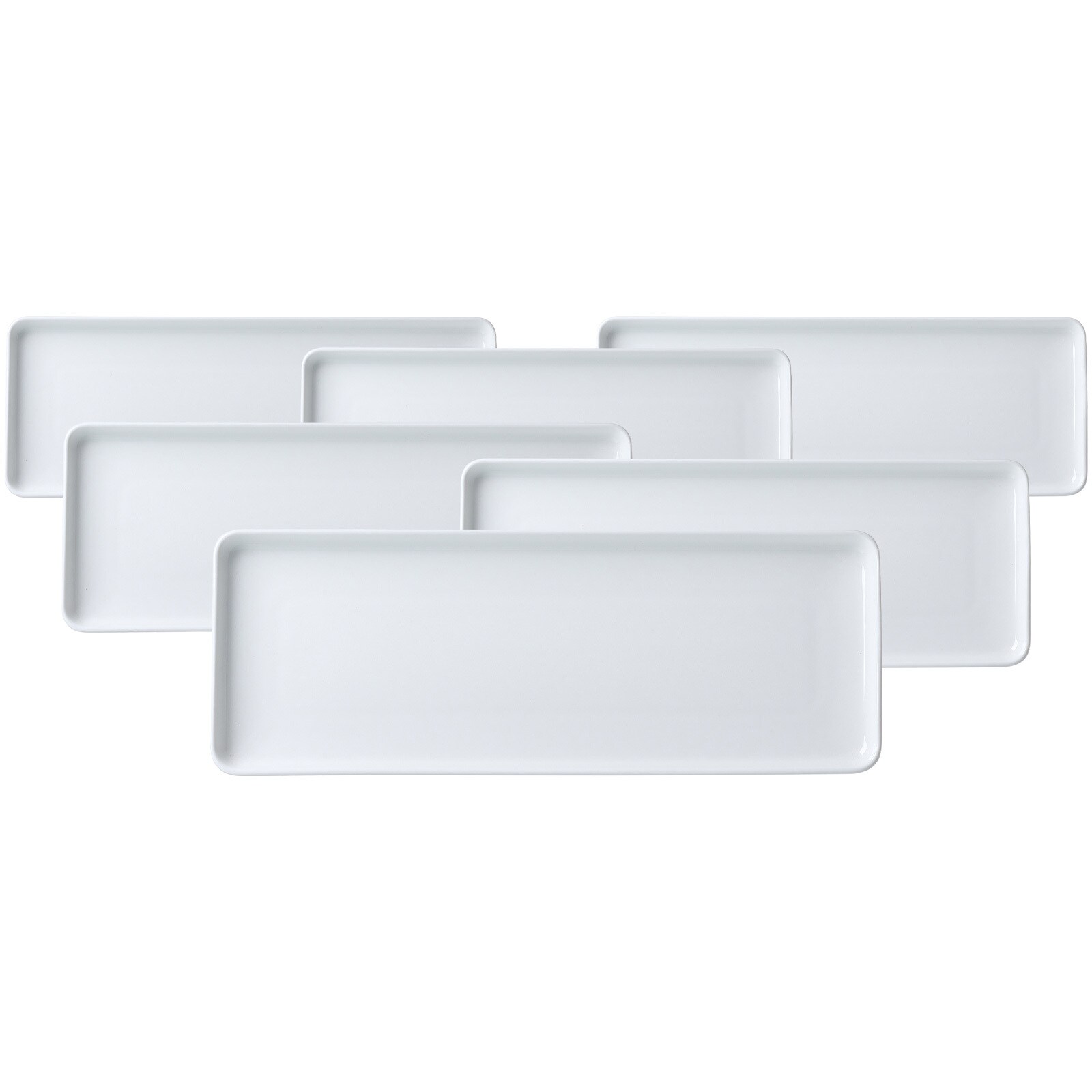 Ritzenhoff & Breker Servierplatten Skagen 20,5 x 7,5 cm 6er Set - Bild 1