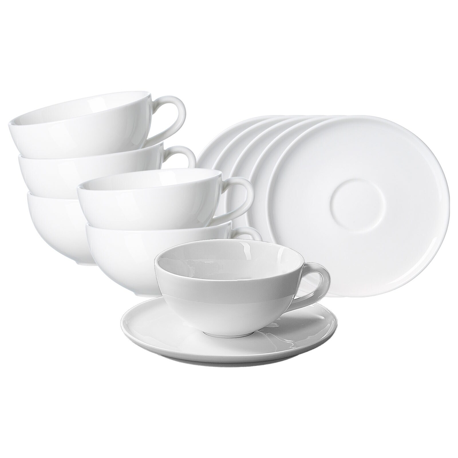 Teetassen mit Untertassen Skagen  6er Set