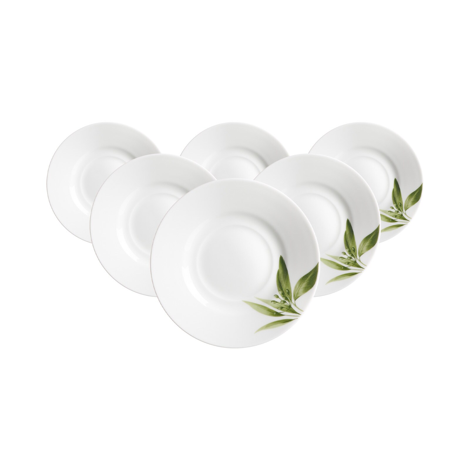 Ritzenhoff & Breker Kaffeeuntertassen Evora &oslash; 15 cm 6er Set - Bild 1