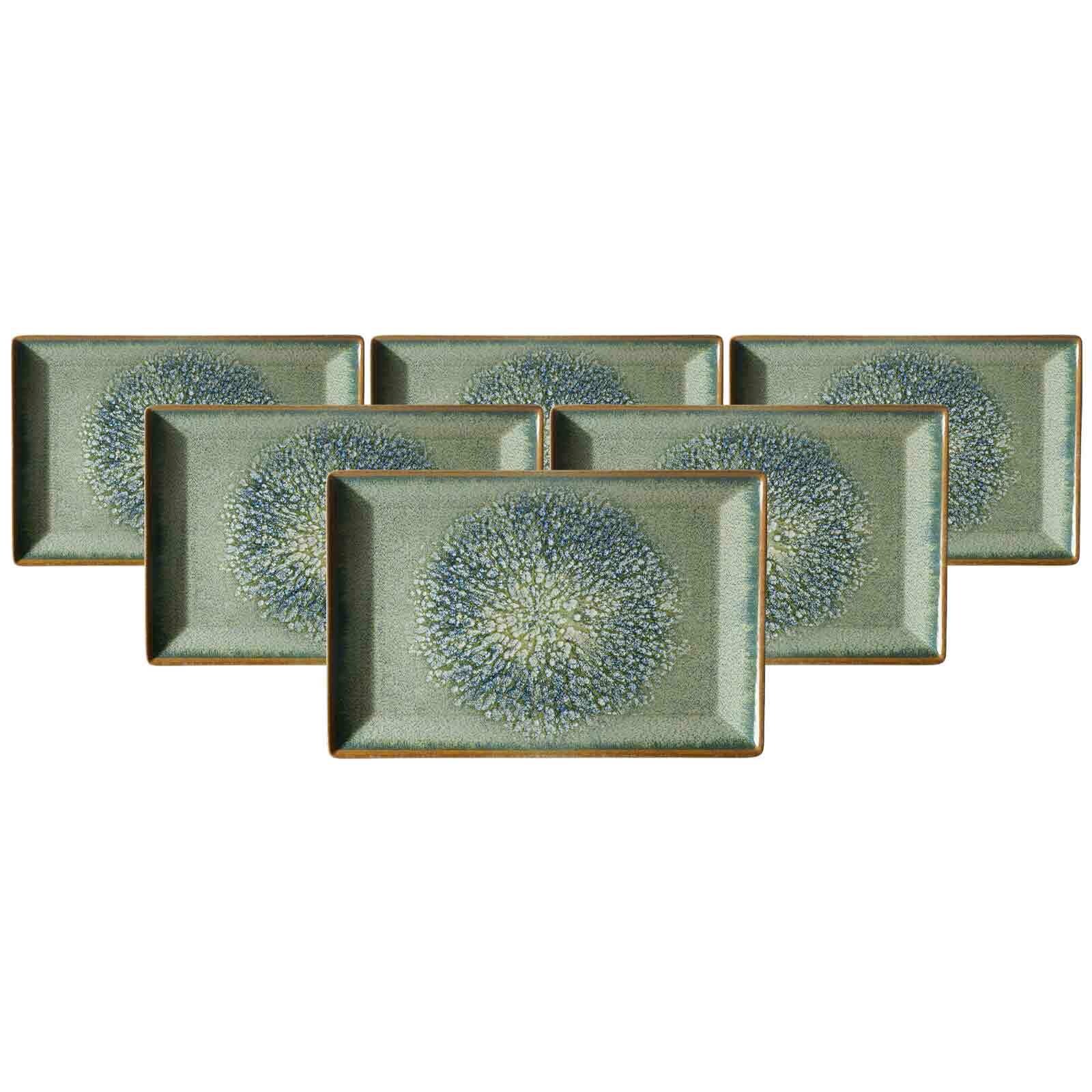 Servierplatten Verde 30 x 20 cm 6er Set