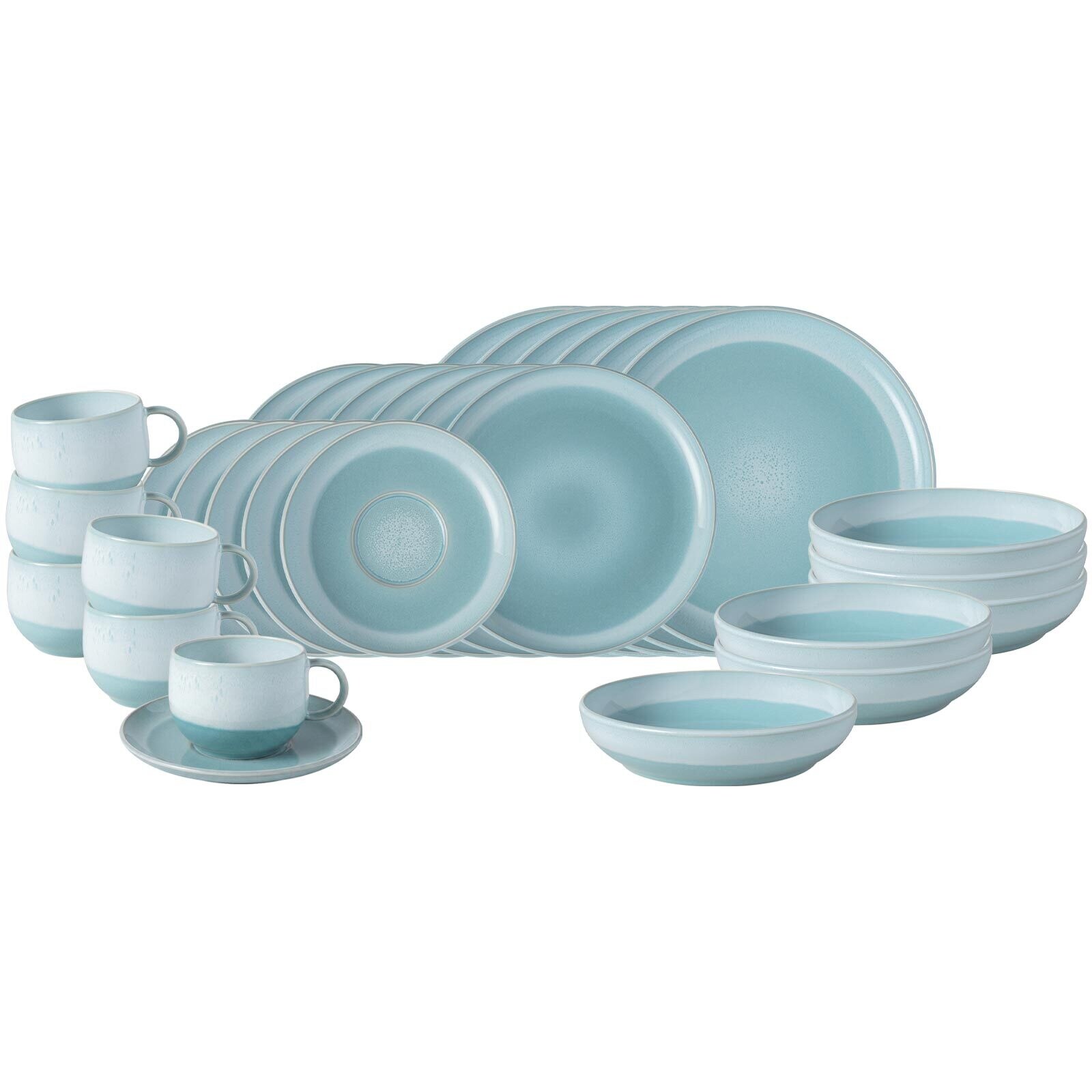 like. by Villeroy & Boch Kombiservice Perlemor Aqua 30-tlg.