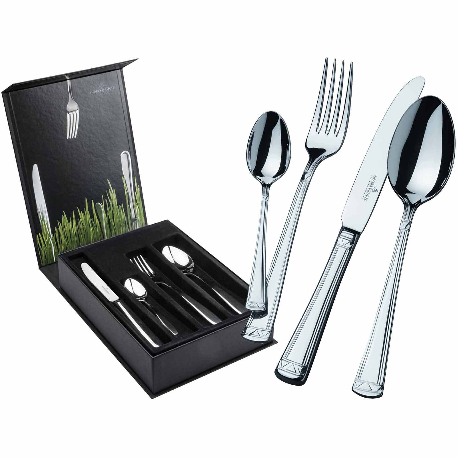 Picard & Wielpütz Tafelbesteck inkl. Besteckbox Aradena 24-tlg.