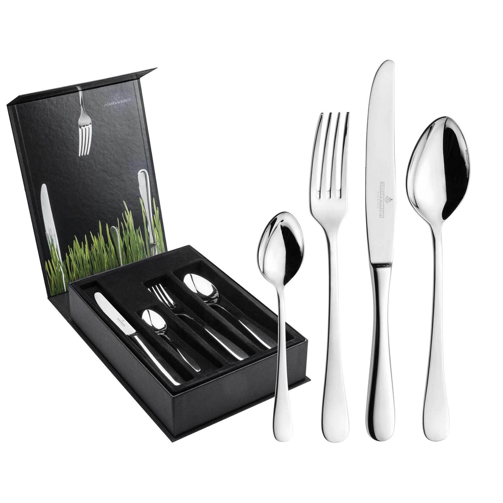 Picard & Wielpütz Tafelbesteck inkl. Besteckbox Charisma 24-tlg.
