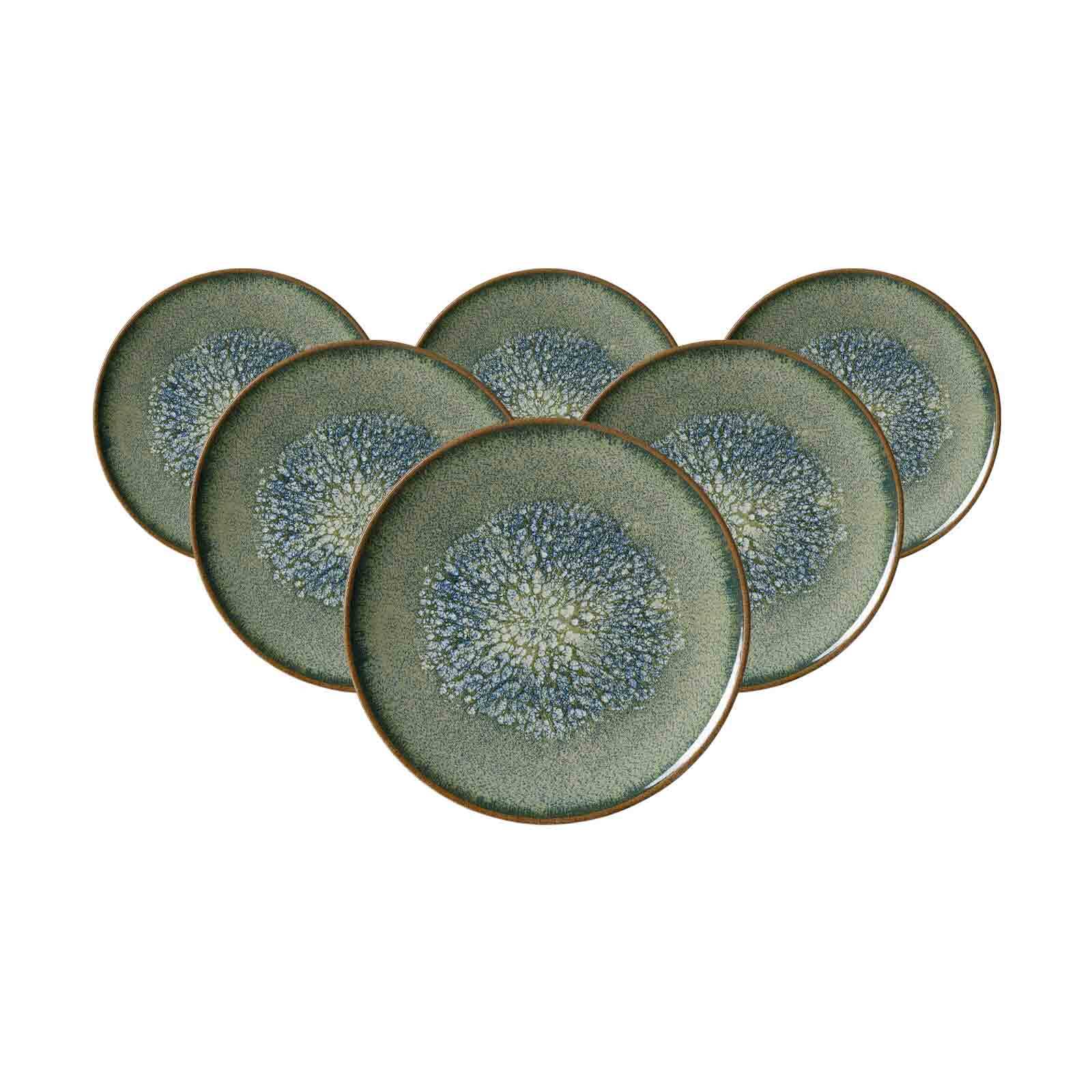 Ritzenhoff & Breker Dessertteller Verde &oslash; 20,5 cm 6er Set - Bild 1