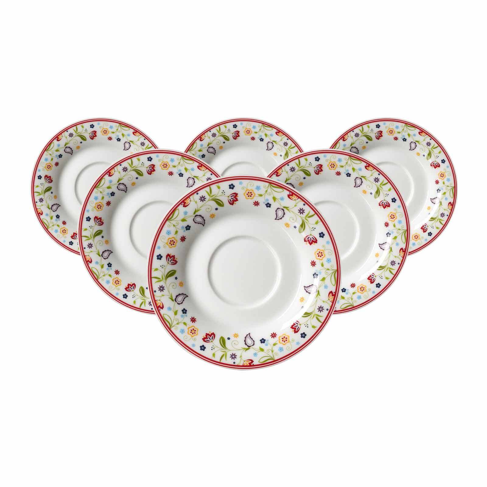Ritzenhoff & Breker Teeuntertassen Shanti Ostfriese &oslash; 12,5 cm 6er Set - Bild 1