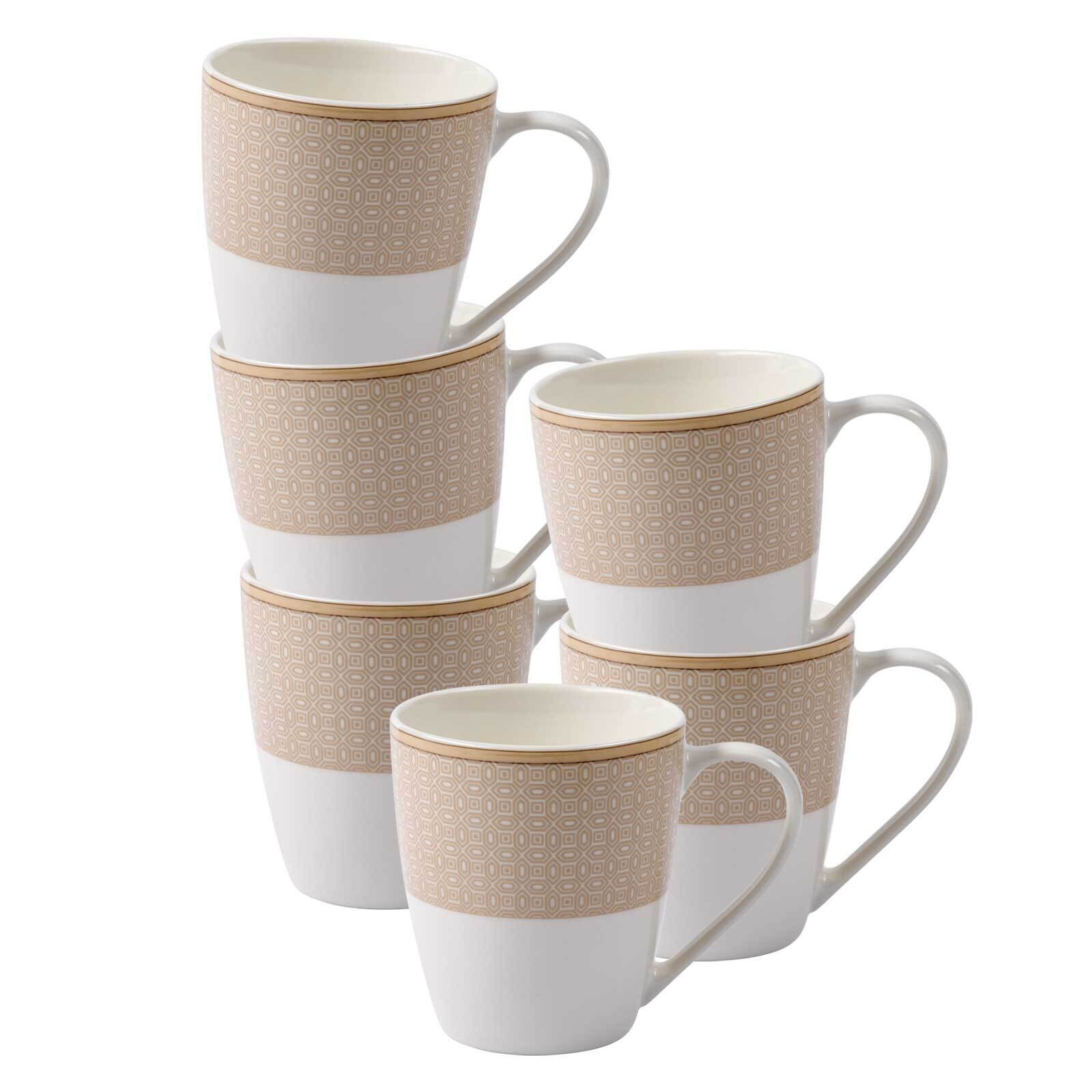 Henkelbecher Geo  6er Set