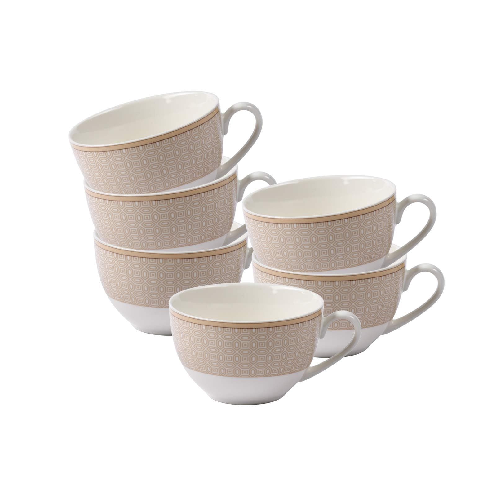 Ritzenhoff & Breker Kaffeetassen Geo 250 ml 6er Set - Bild 1