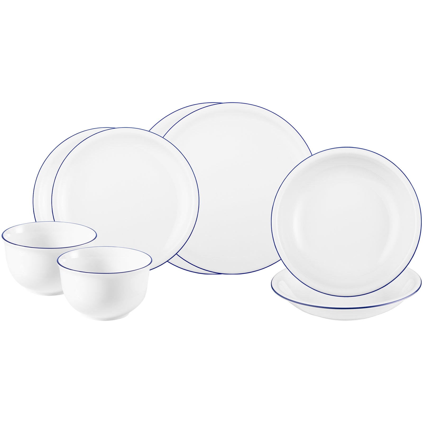 Seltmann Weiden Einsteiger-Set Compact Blaurand 8er Set - Bild 1