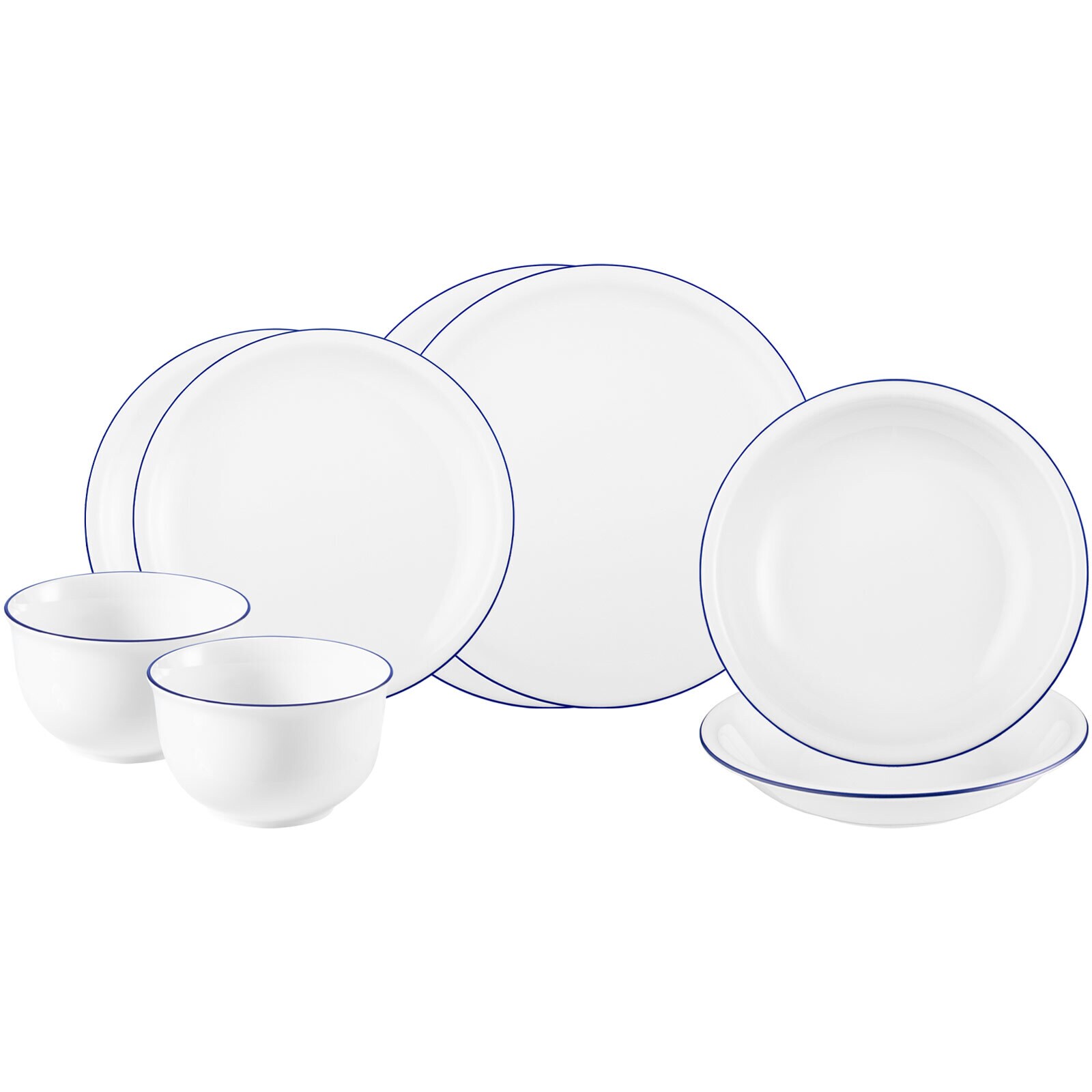 Einsteiger-Set Compact Blaurand 8er Set