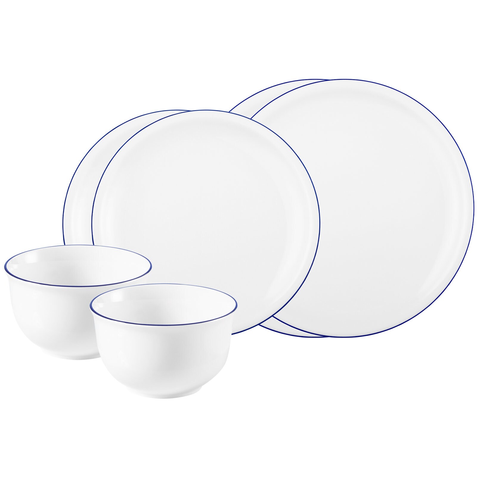 Basic-Set Compact Blaurand 6er Set
