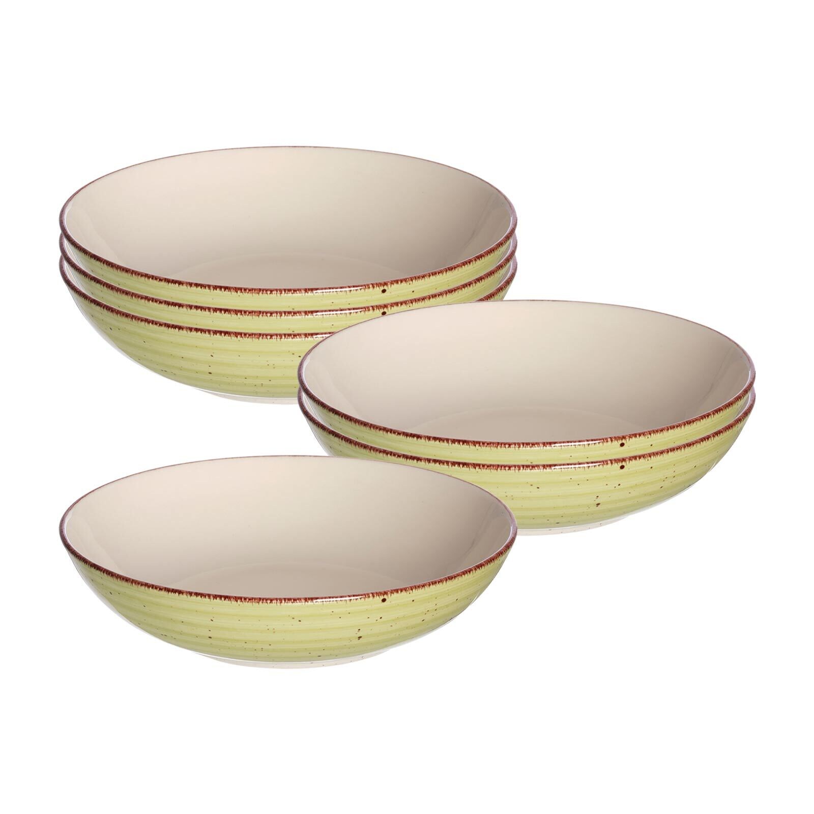Suppenschalen Happy ø 20,5 cm 6er Set