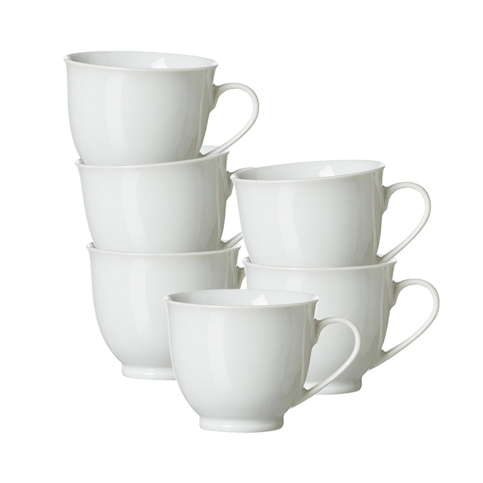 Ritzenhoff & Breker Kaffeetassen Bianco Rondo 180 ml 6er Set - Bild 1